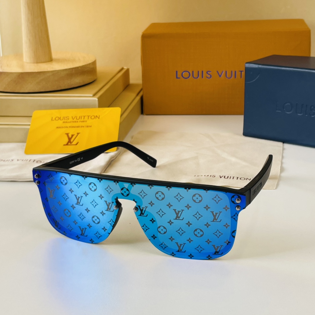 Louis Vuitton, Accessories, Louis Vuitton Lv Waimea Black Monogram  Sunglasses Z82e