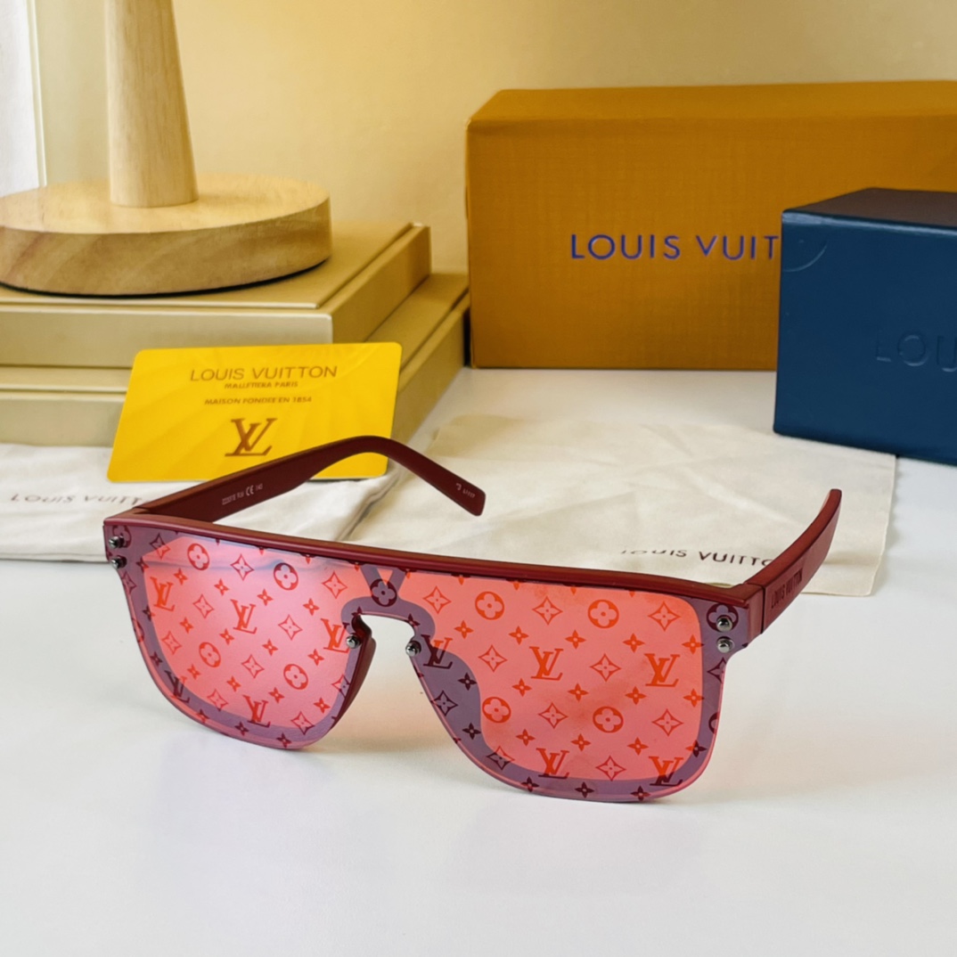 Shop Louis Vuitton MONOGRAM Lv Waimea Sunglasses (Z1665E) by Bellaris