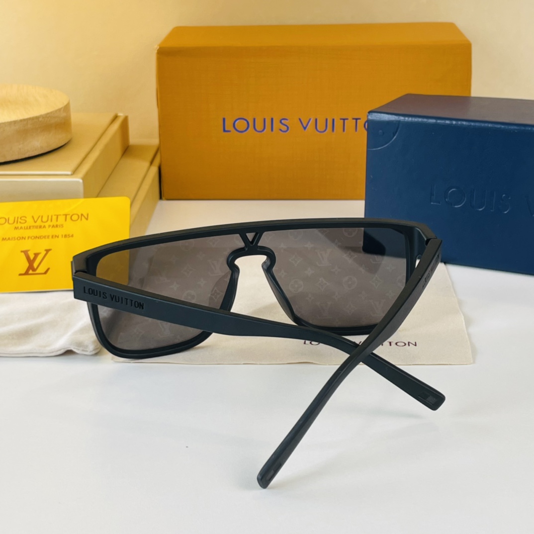 LOUIS VUITTON /LV Waimea/Sunglasses/Plastic/Black/Z1082E for