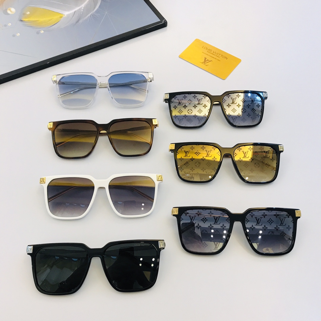 Louis Vuitton Lv Rise Square Sunglasses (Z1667W, Z1668W, Z1668E, Z1667E)