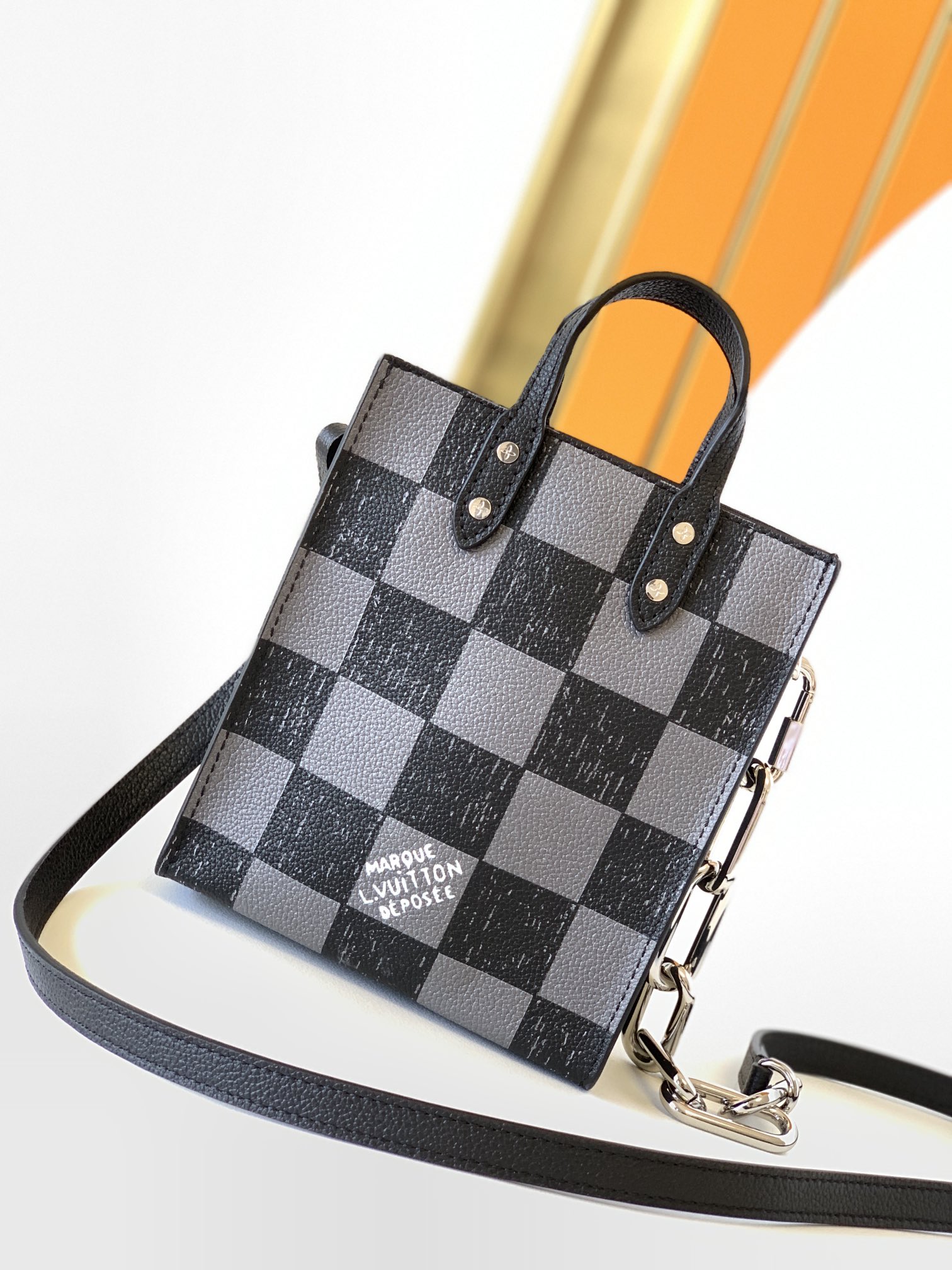 Shop Louis Vuitton Sac Plat Xs (N60495, N60479) by LESSISMORE☆