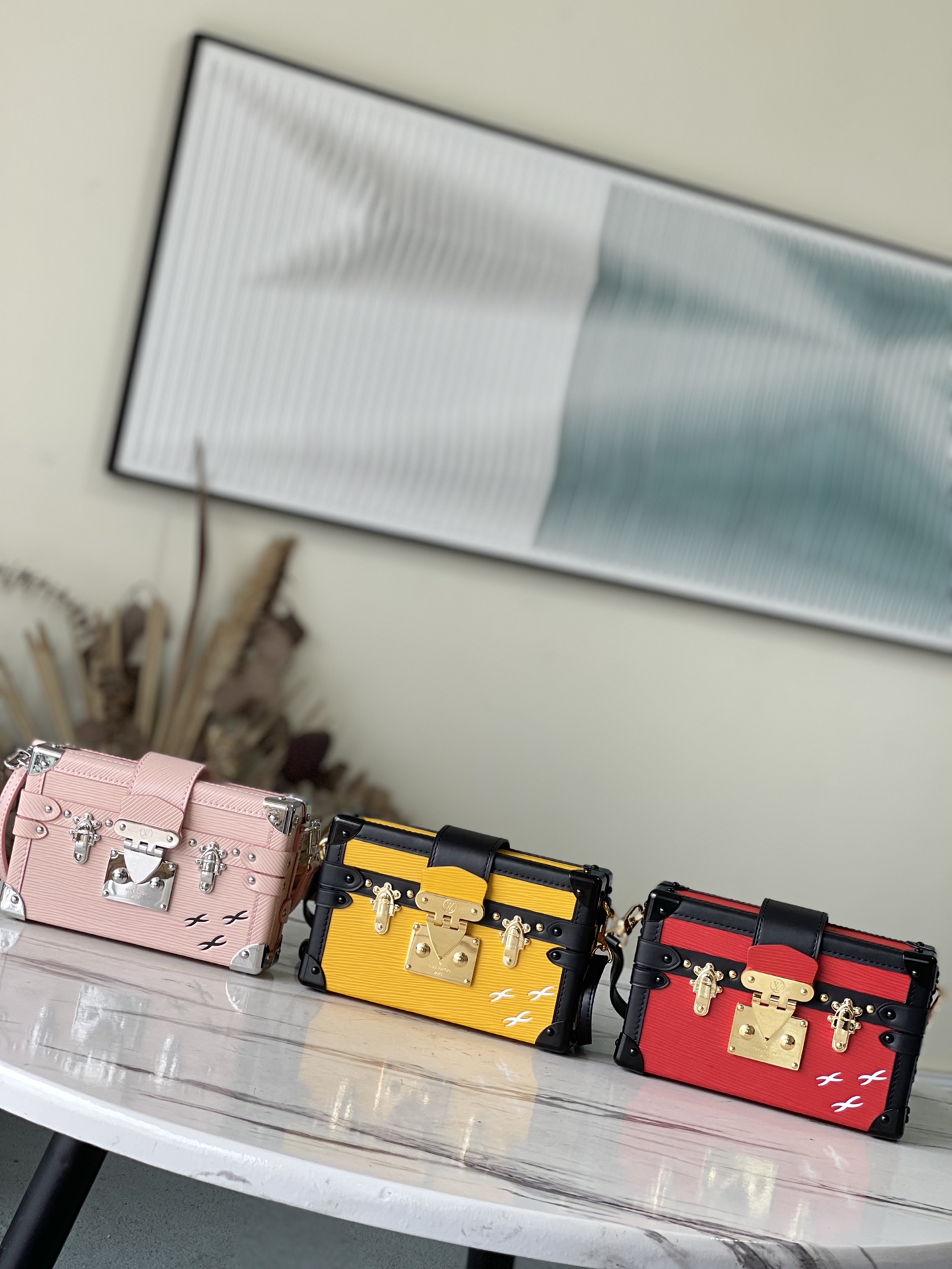 Louis Vuitton Petite Malle Epi Leather – WOMEN – Handbags M59179 Yellow-Bestpurse.me
