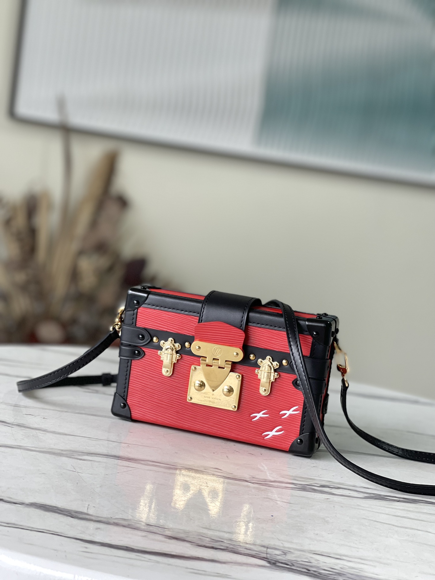 Louis Vuitton Petite Malle Epi Leather – WOMEN – Handbags M59179 Red