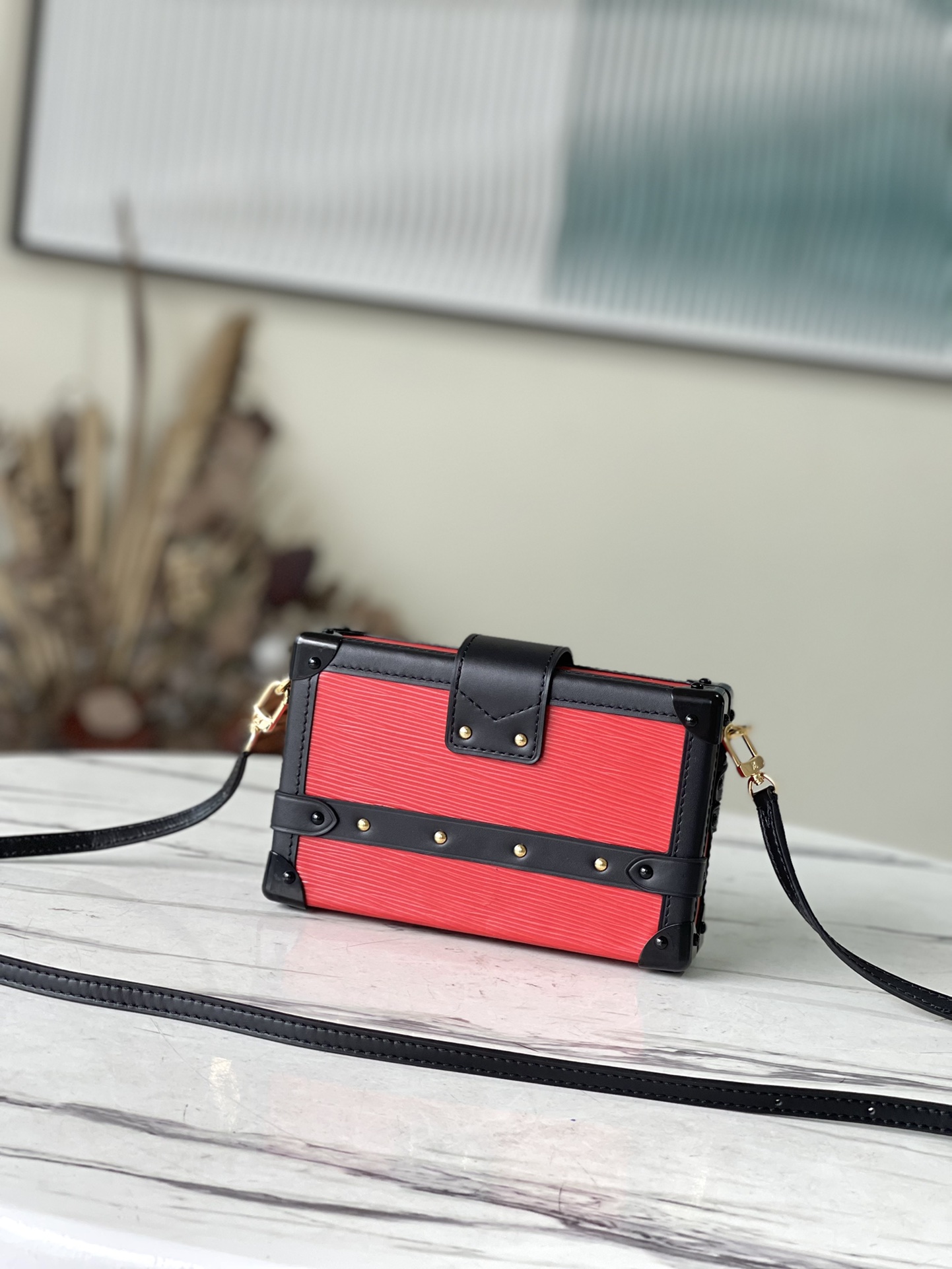 Louis Vuitton Petite Malle Epi Leather – WOMEN – Handbags M59179 Red-Bestpurse.me