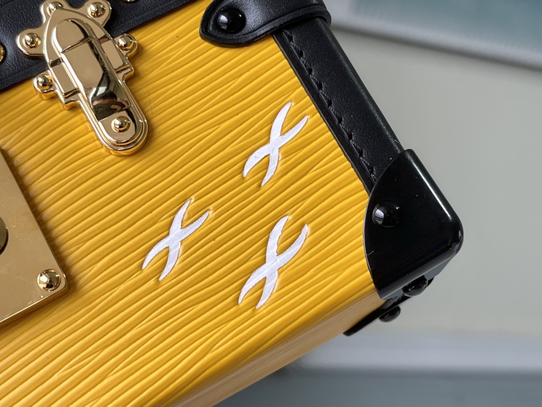 Louis Vuitton Petite Malle Epi Leather – WOMEN – Handbags M59179 Yellow-Bestpurse.me