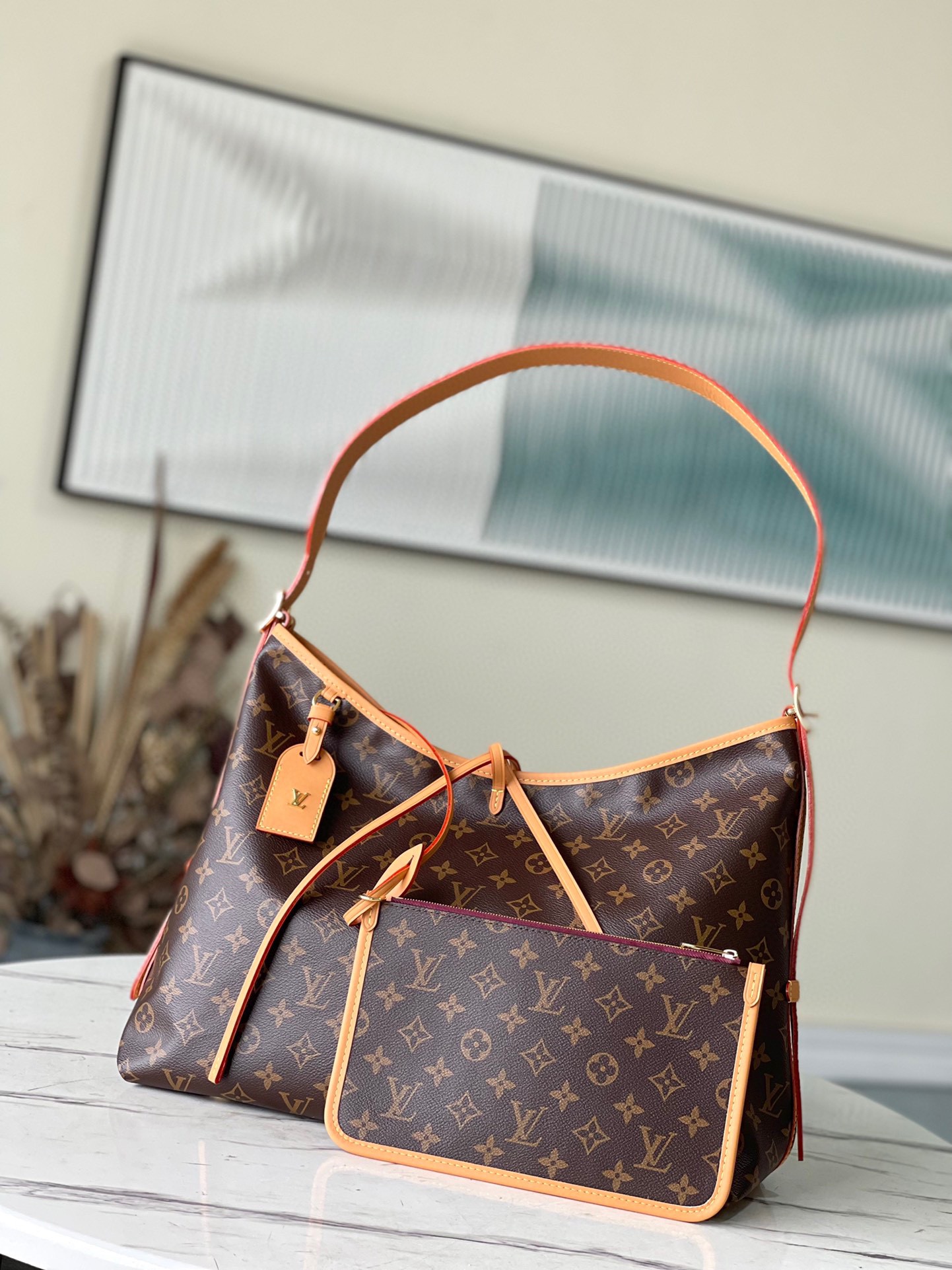 Louis Vuitton Monogram Canvas CarryAll MM – Women – Handbags M46197