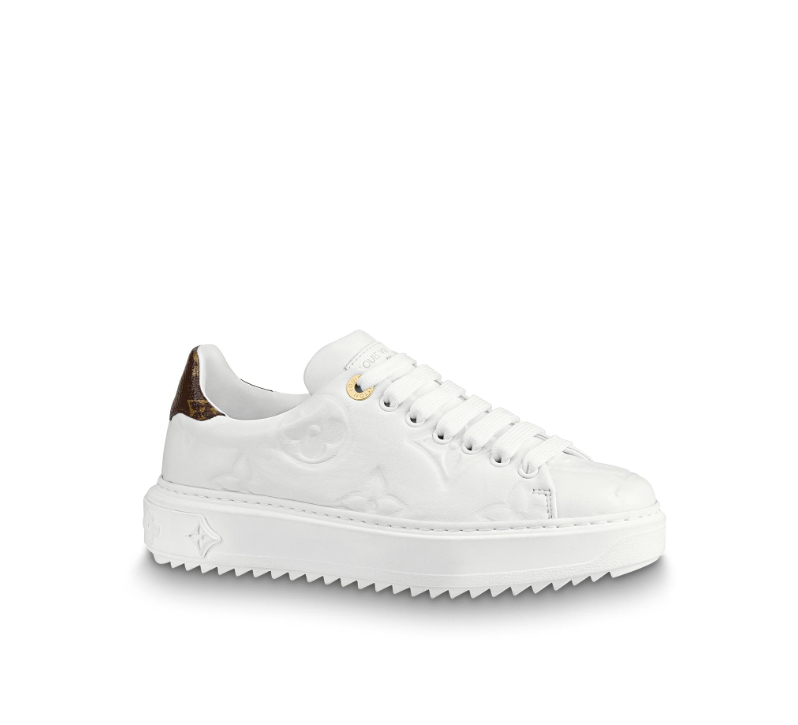 Louis Vuitton Time Out Sneaker in White – Women Shoes 1A5MUB