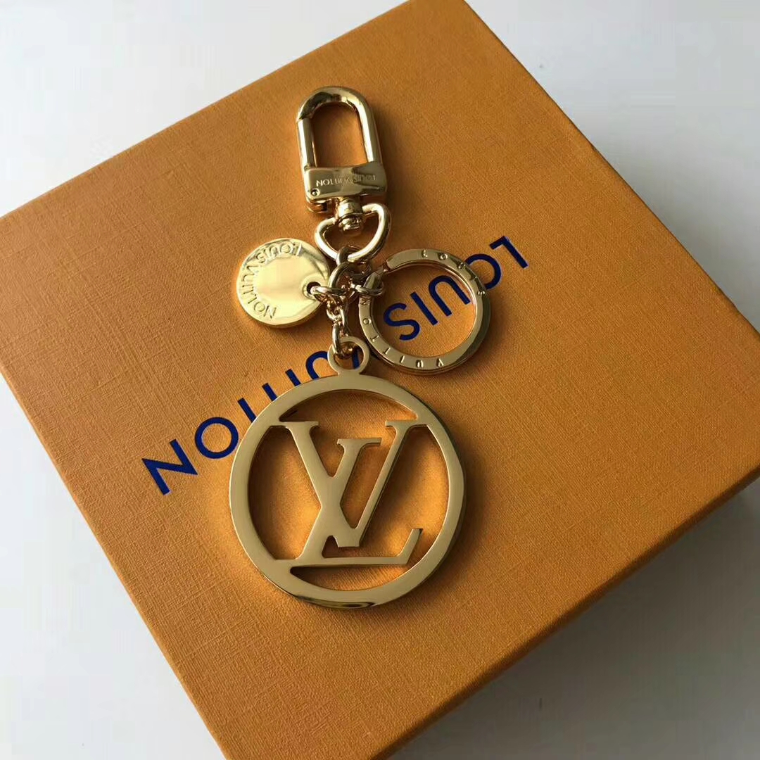 Louis Vuitton LV Circle Bag Charm & Key Holder in Gold – Accessories M68000