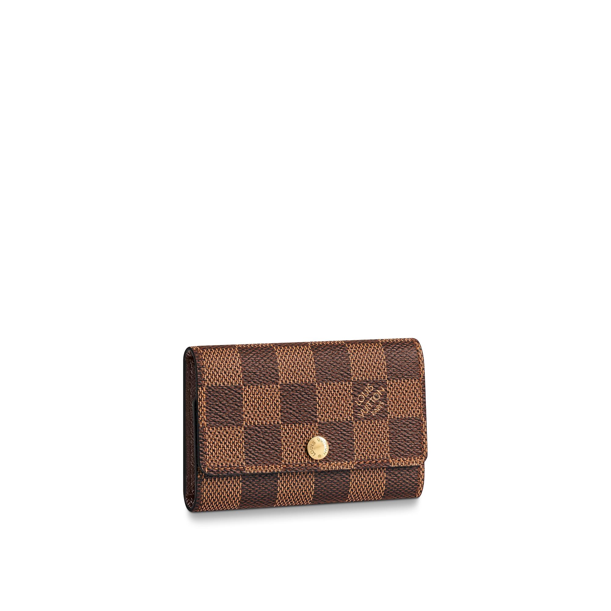 Louis Vuitton 6 Key Holder – Men – Small Leather Goods N62630 Damier Ebene