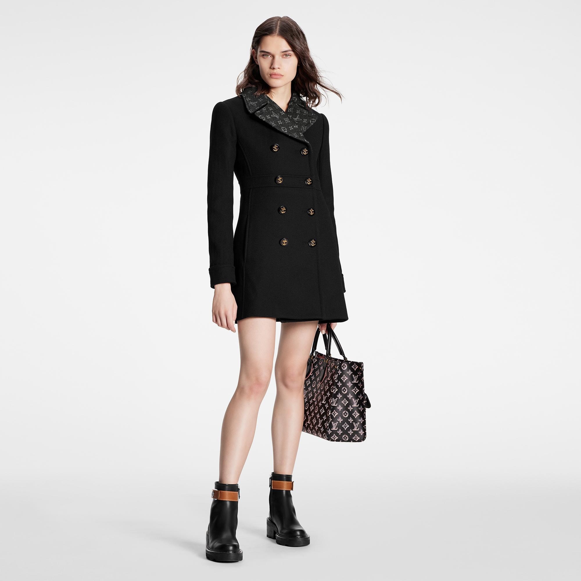 Louis Vuitton Anchor Button A-Line Coat – Women – Ready-to-Wear 1AA8SM