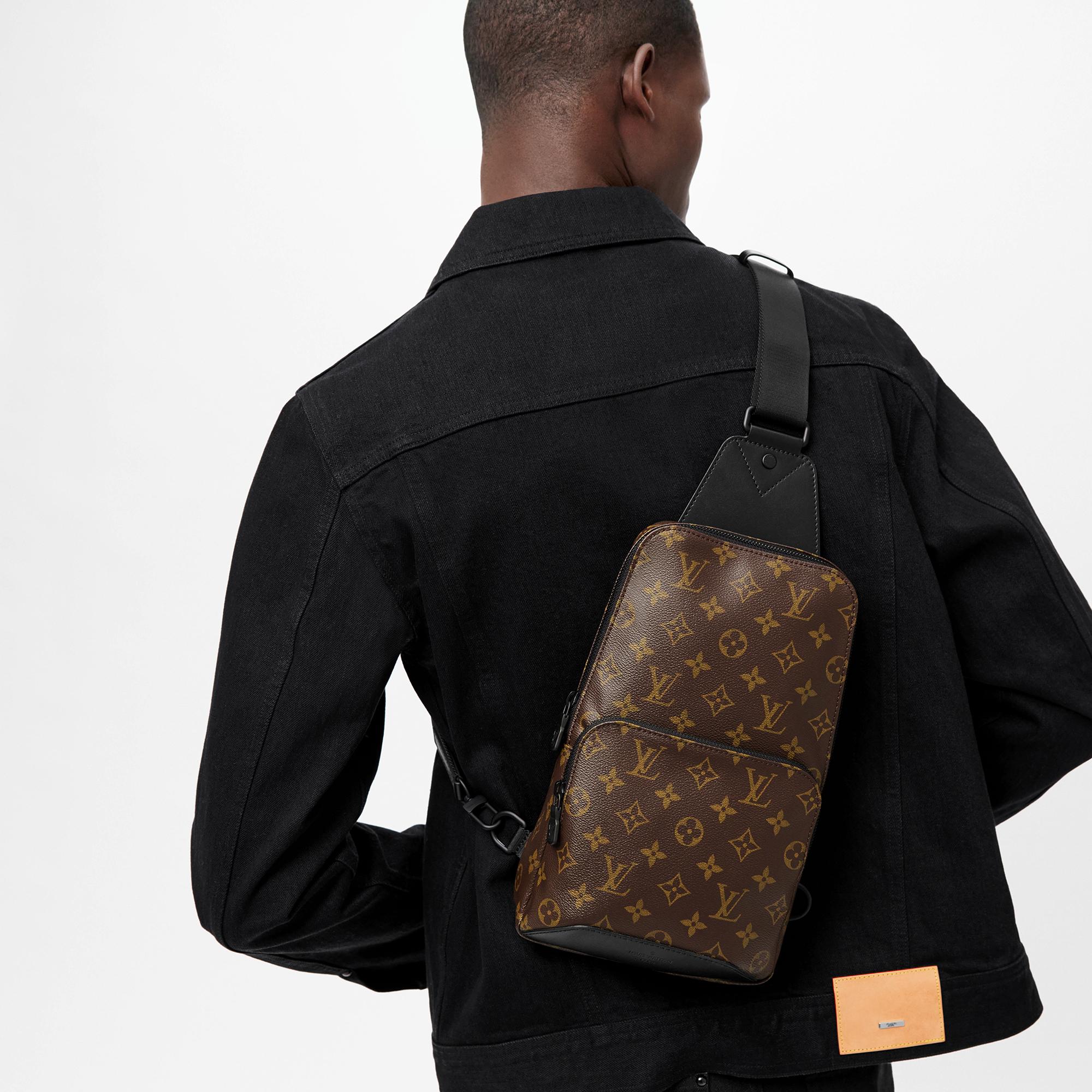 Louis Vuitton Avenue Sling Bag Monogram Macassar Canvas – Men – Bags M45897