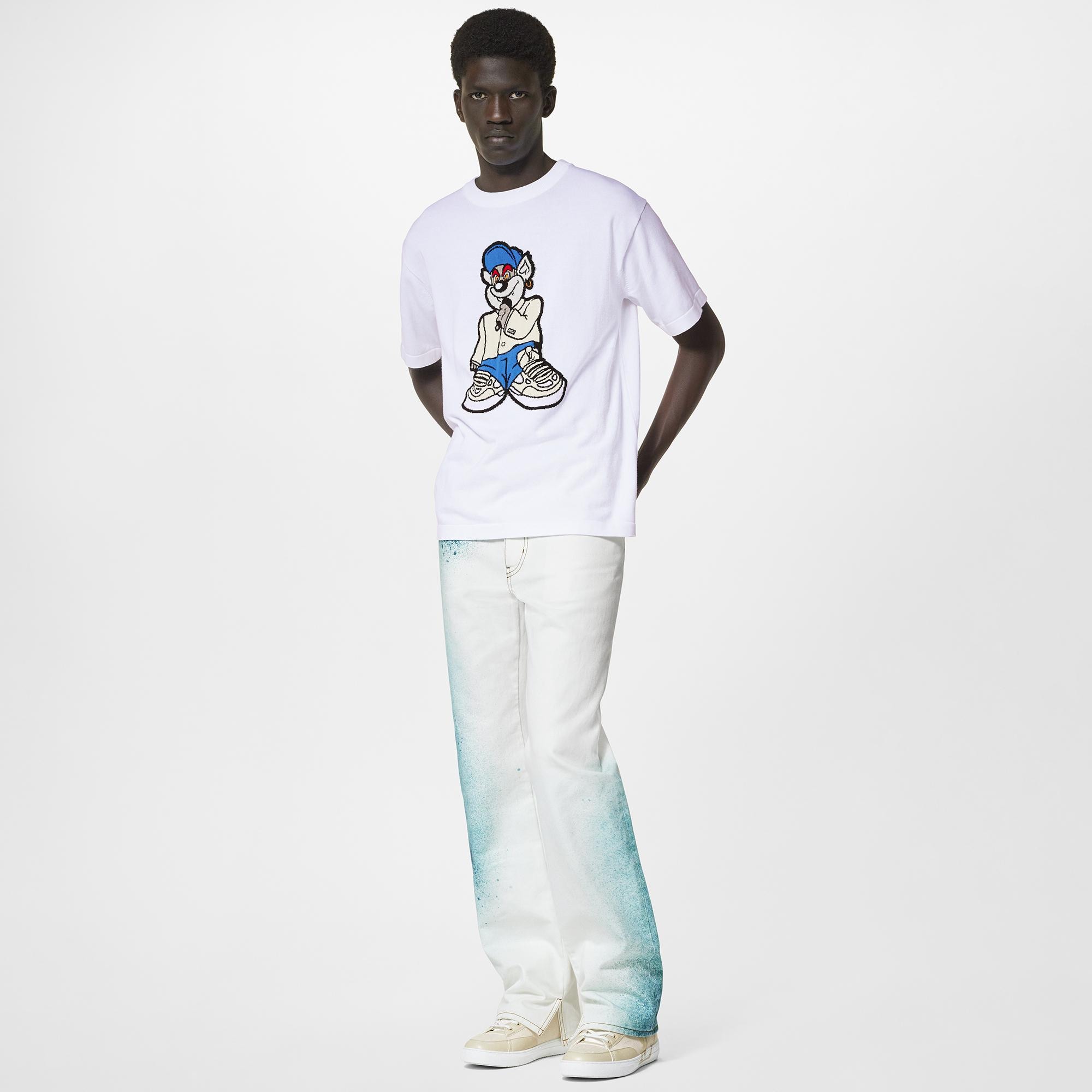 Louis Vuitton Graphic Short-Sleeved Knitwear – Men – Ready-to-Wear 1AATLF M