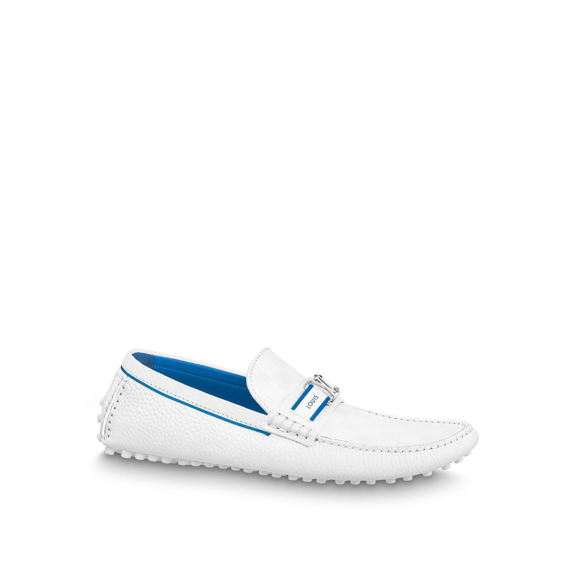 Louis Vuitton Hockenheim Mocassin – Men – Shoes 1A9ZX7 White