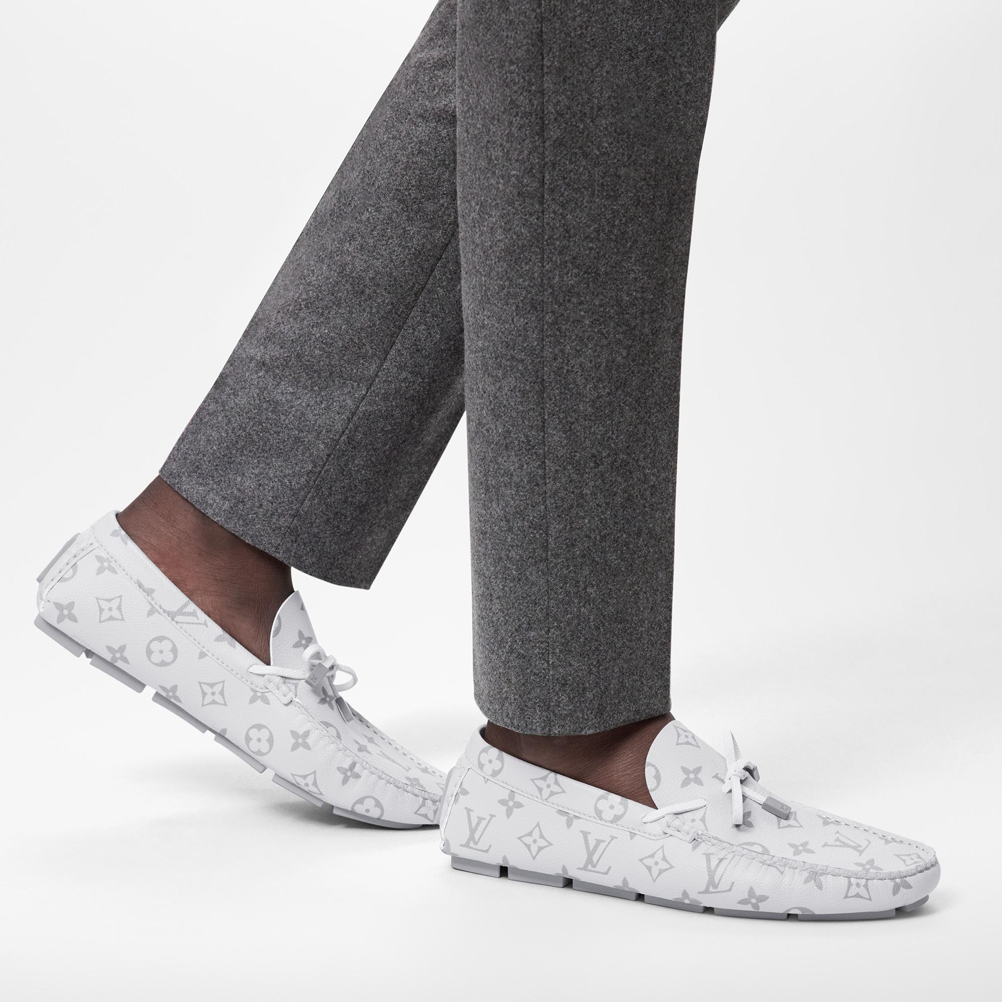 Louis Vuitton LV Driver Mocassin – Men – Shoes 1AAF4I White
