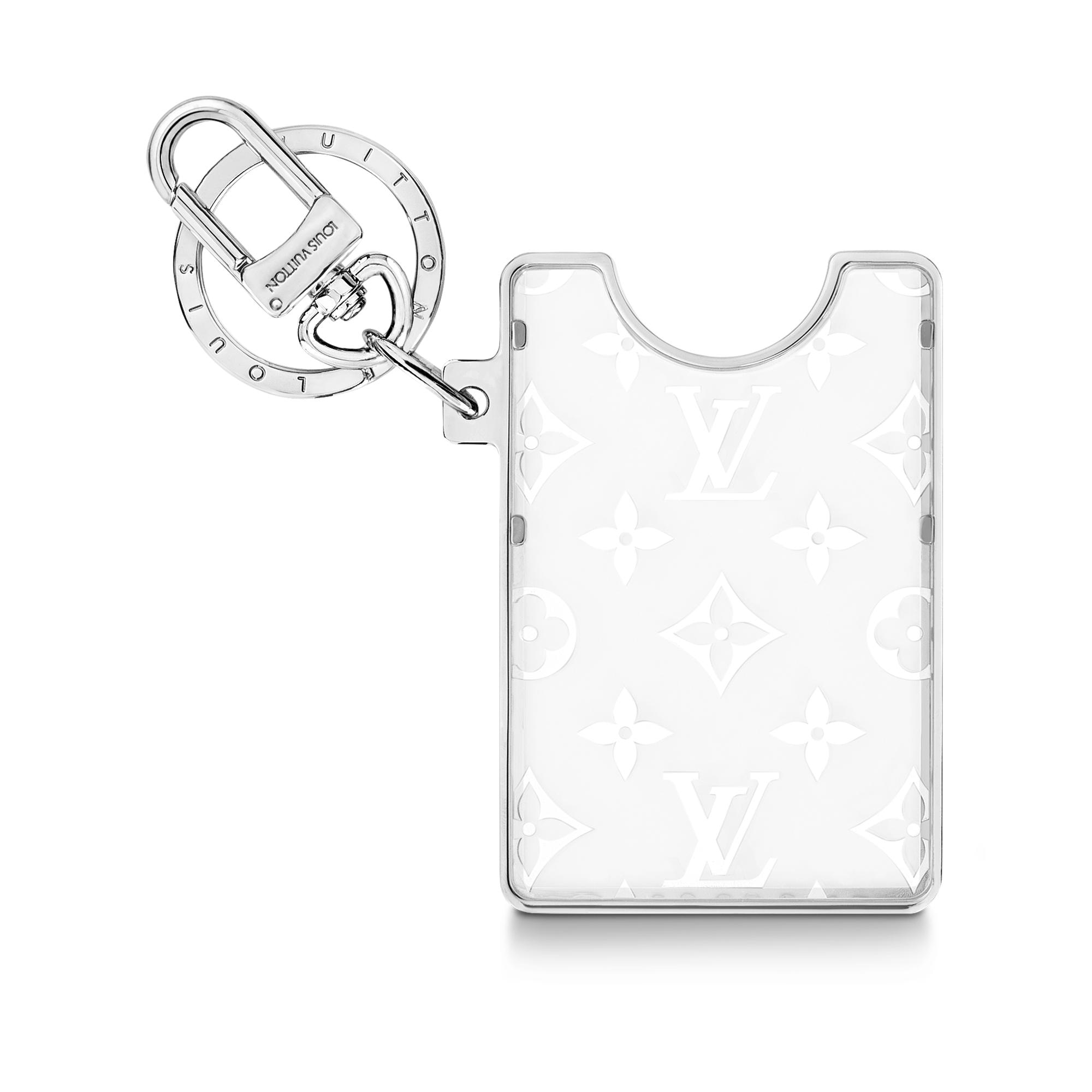 Louis Vuitton LV Prism ID Holder Bag Charm and Key Holder in Silver – Accessories M69299