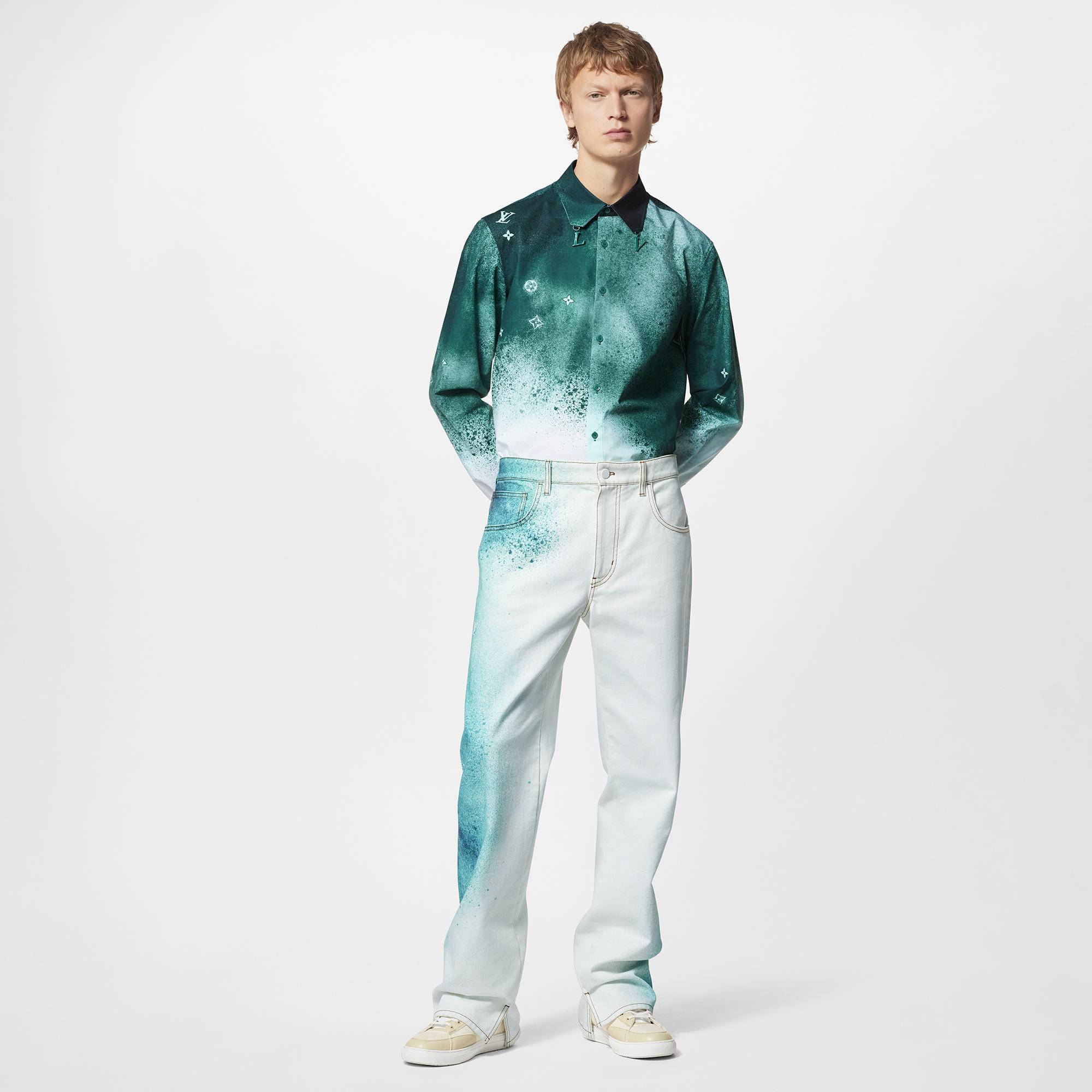 Louis Vuitton LV Spray Denim Pants – Men – Ready-to-Wear 1AAVCT