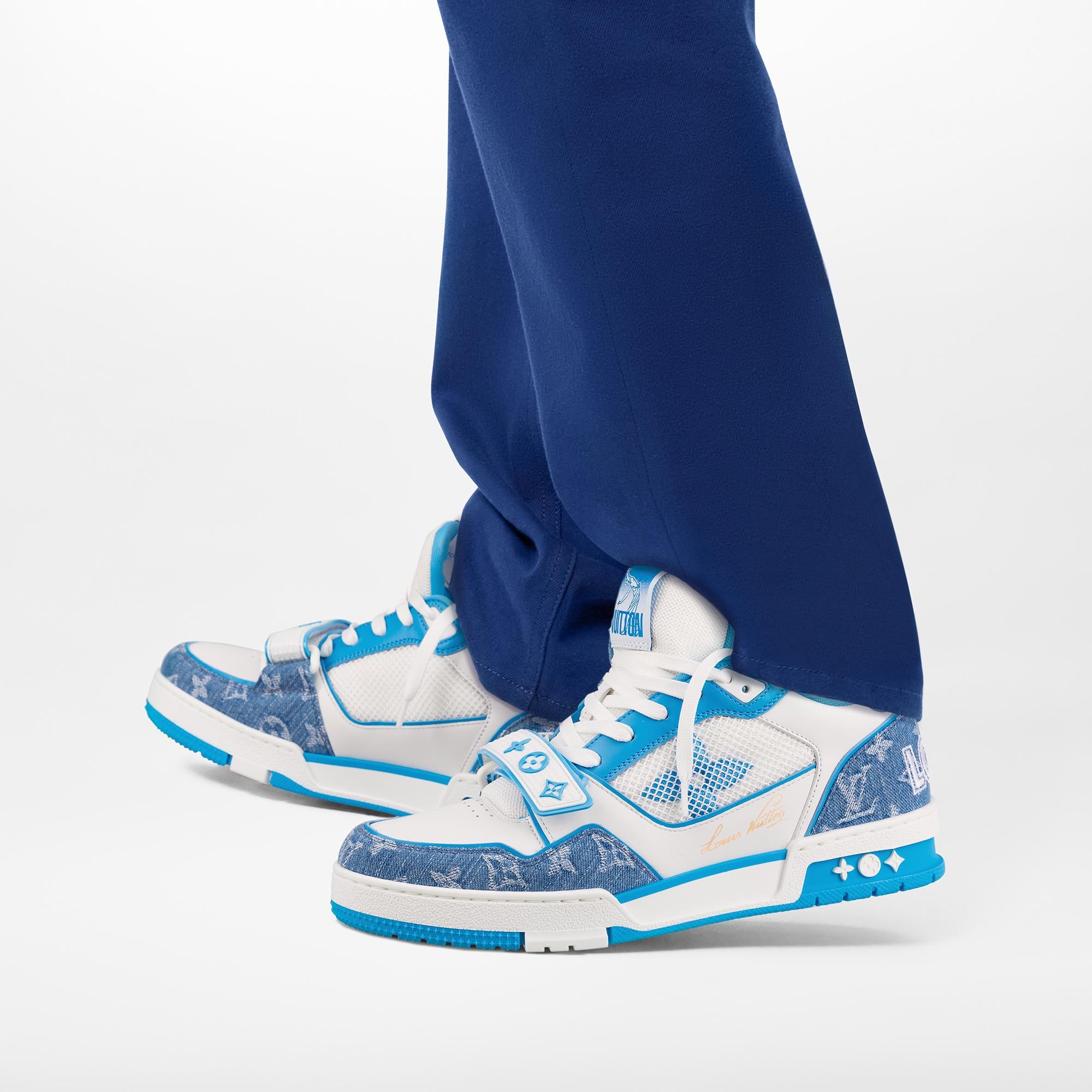 Louis Vuitton LV Trainer Sneaker – Men – Shoes 1A9ZI6 Blue