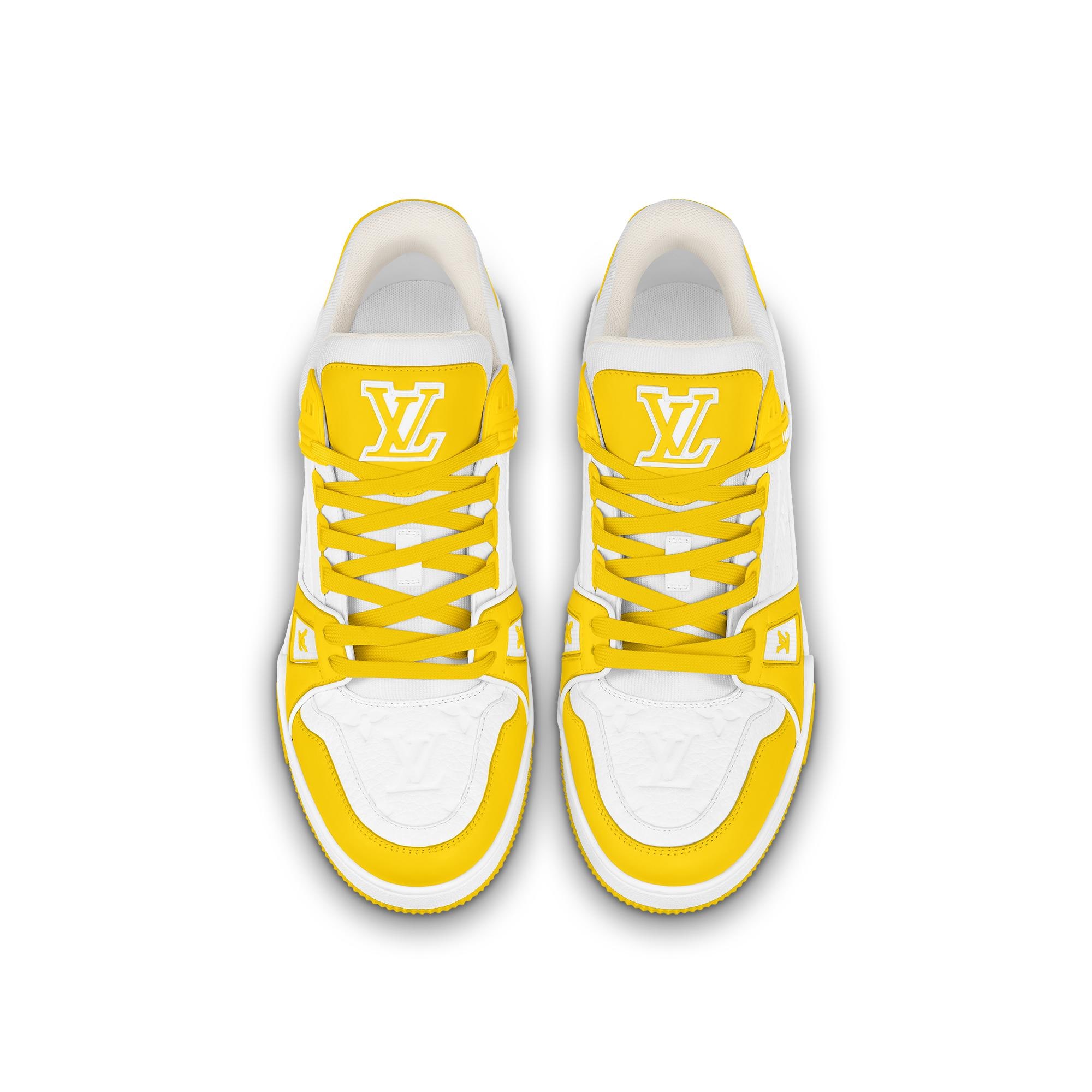Buy Louis Vuitton Trainer 'Yellow Monogram' - 1A8Z6K - Yellow