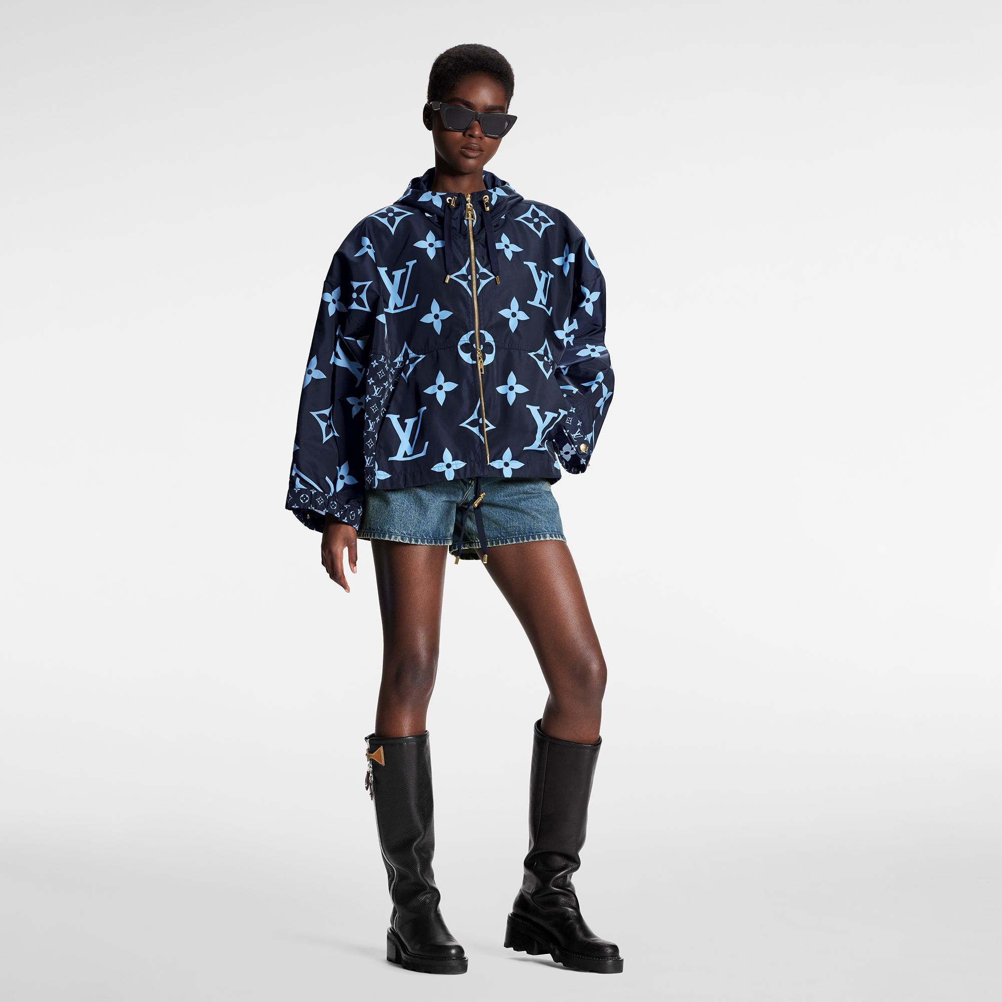 Louis Vuitton Midnight Monogram Hooded Parka – Women – Ready-to-Wear 1AAA7N