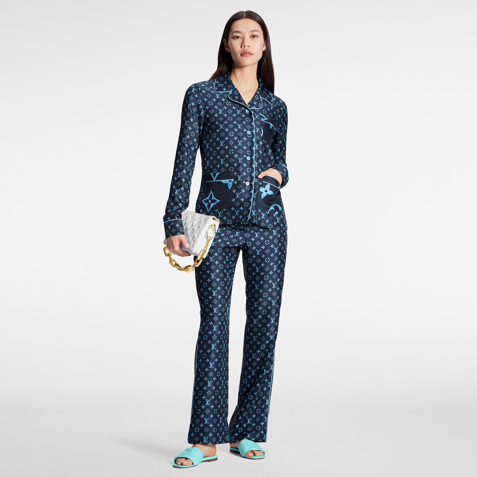 Louis Vuitton Midnight Monogram Pajama Pants – Women – Ready-to-Wear 1AAAC2