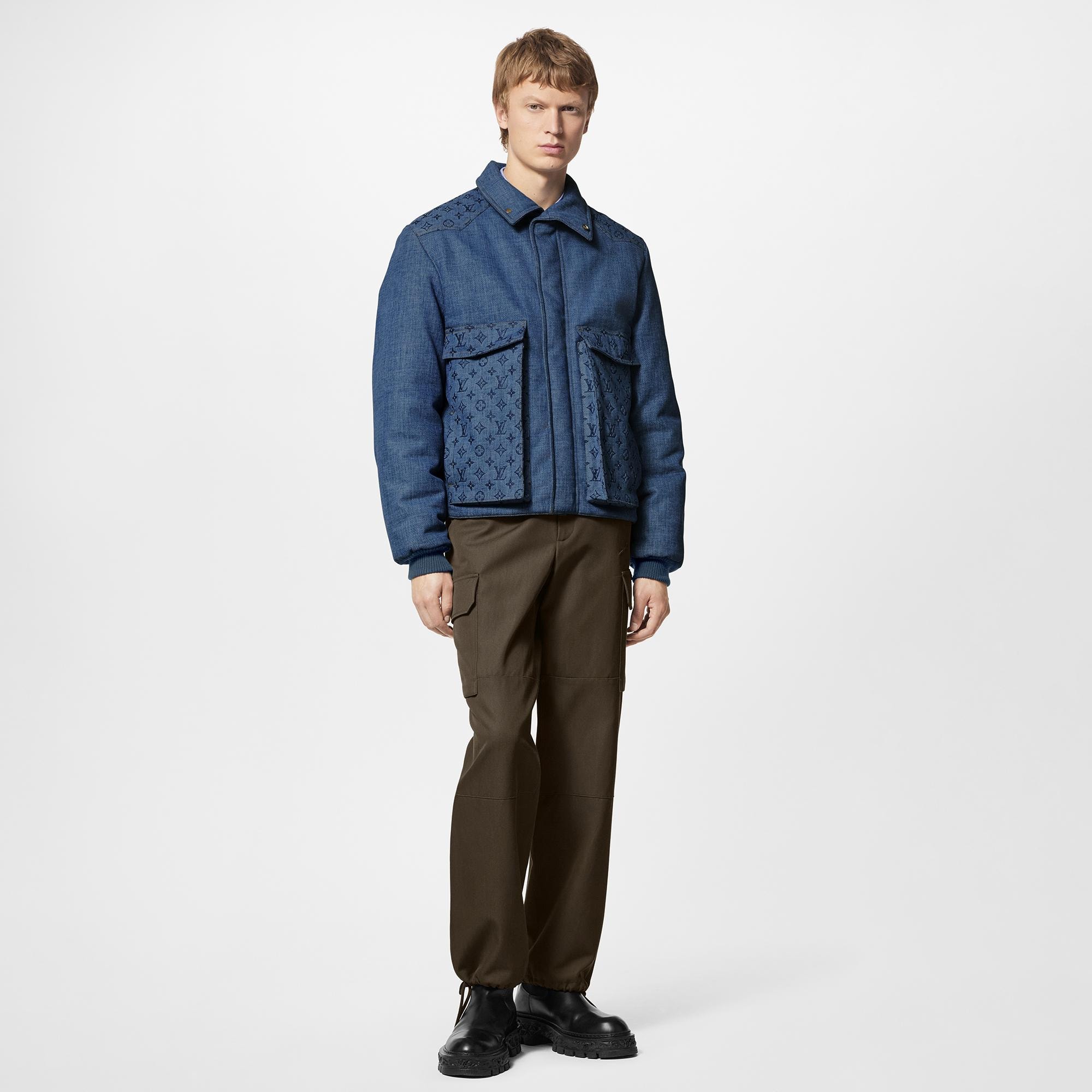 Louis Vuitton Monogram Padded Denim Jacket – Men – Ready-to-Wear 1AATPM