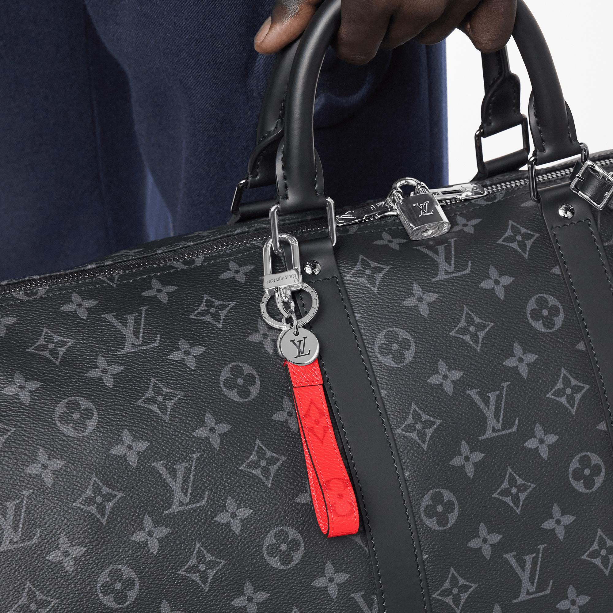 Louis Vuitton Monogram Slim Dragonne Bag Charm And Key Holder – Men – Accessories M77156 Red