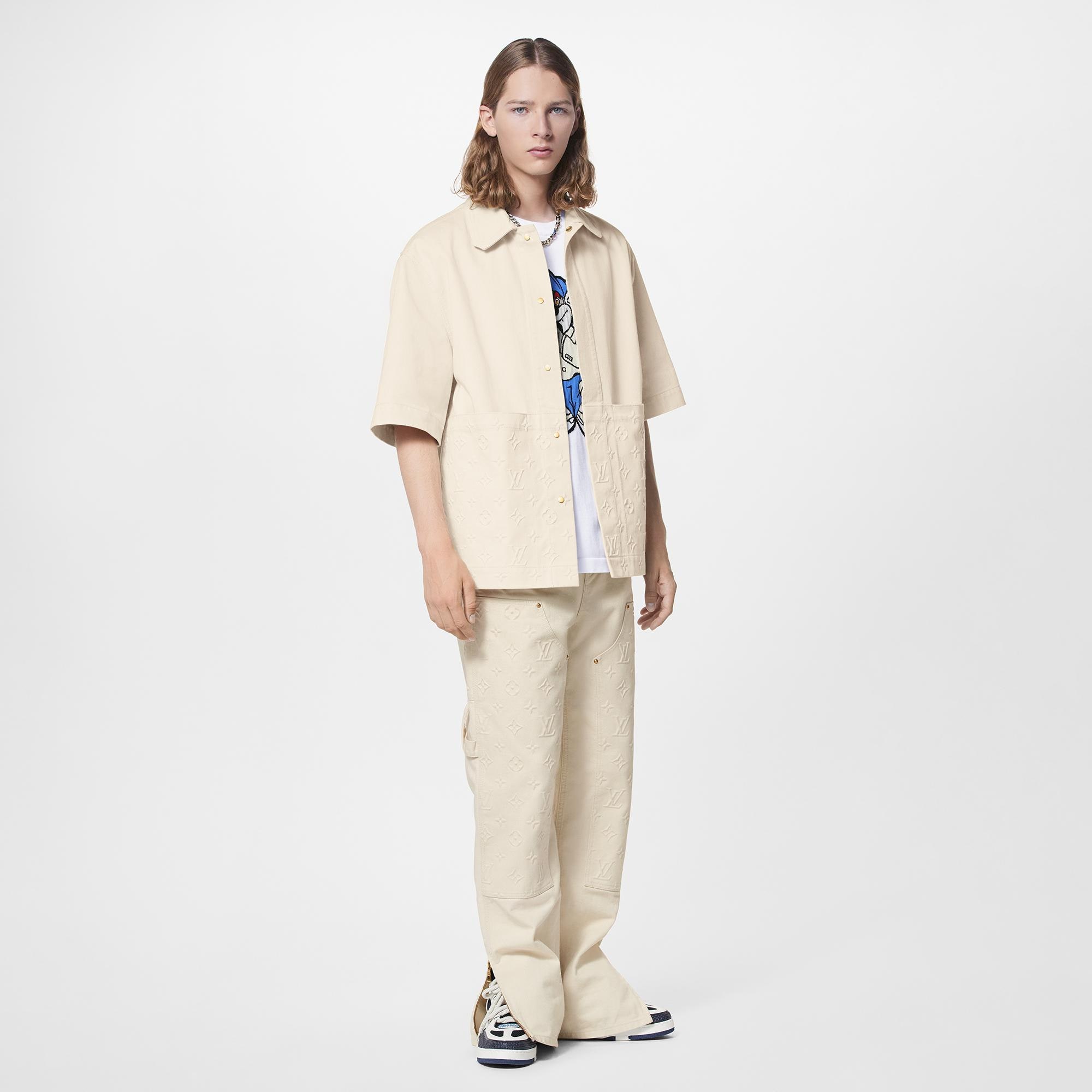 Louis Vuitton Monogram Workwear Short-Sleeved Shirt – Men – Ready-to-Wear 1AAUOA M