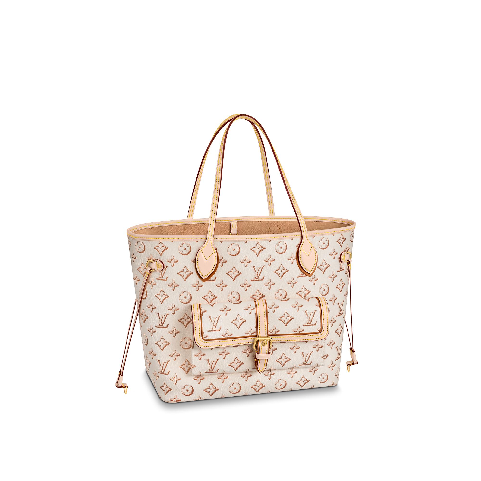 Louis Vuitton Neverfull MM - Women - Handbags M20921 Beige Clair - $259.00  