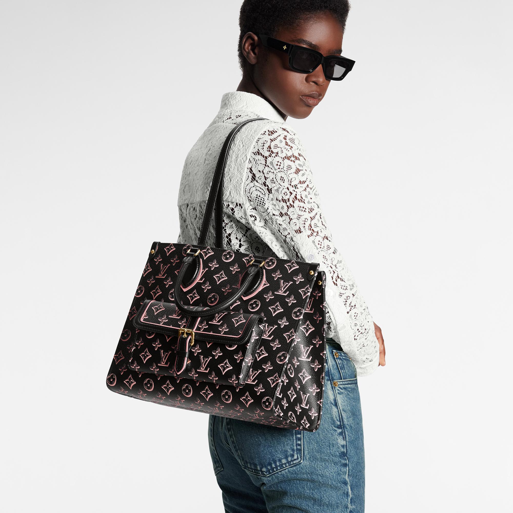 Louis Vuitton OnTheGo MM – Women – Handbags M46154 Black
