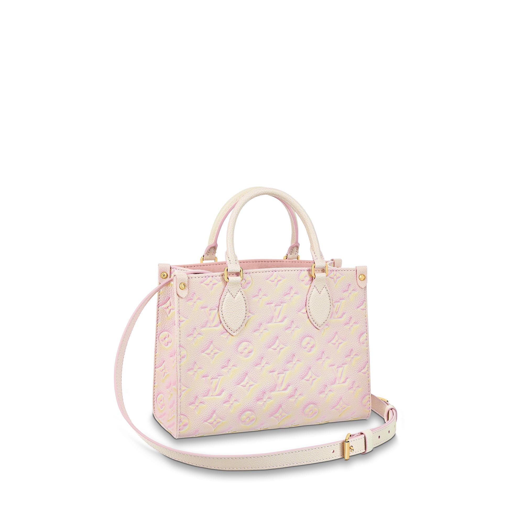 Louis Vuitton OnTheGo PM – Women – Handbags M46168 Light Pink