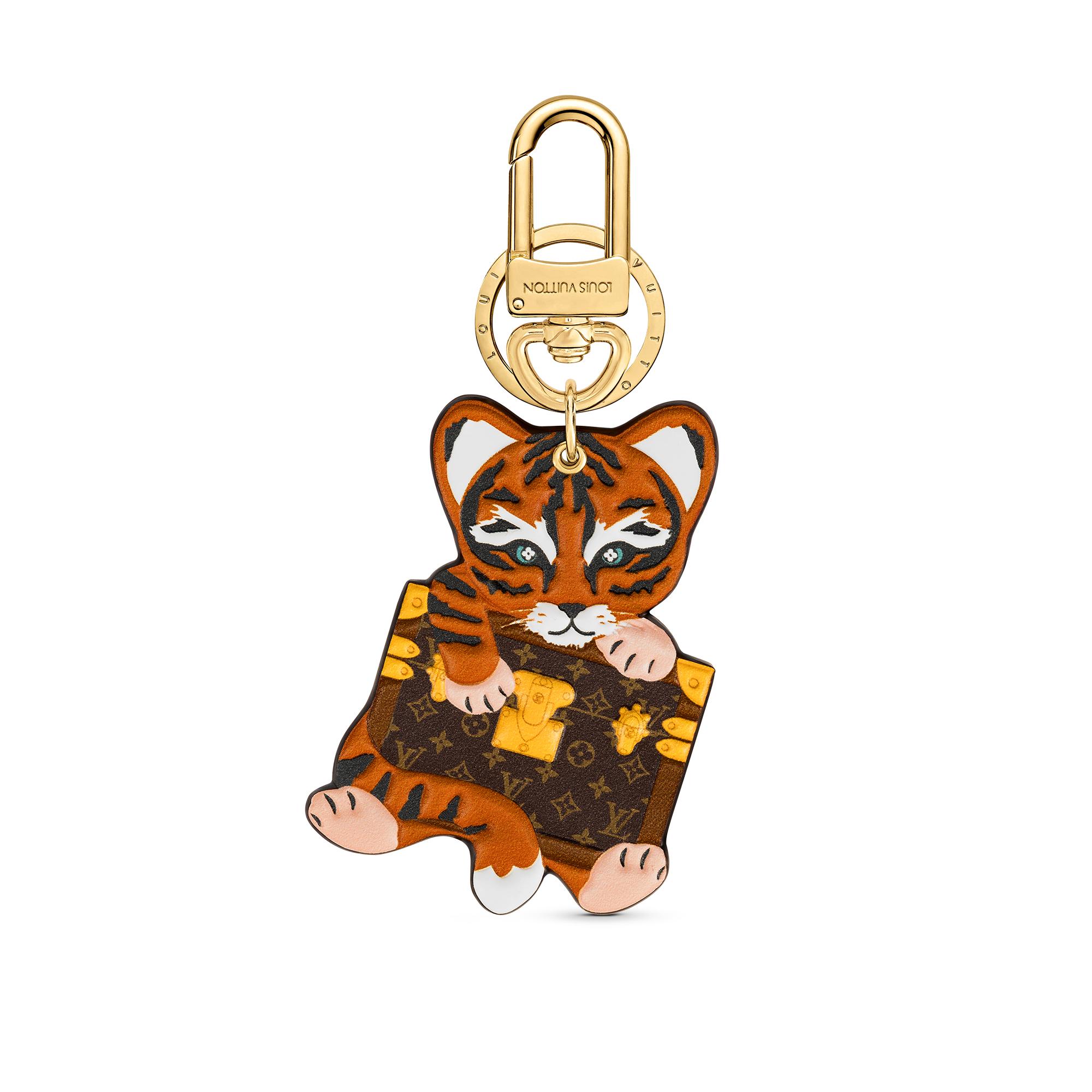 Louis Vuitton Precious Tiger Bag Charm and Key Holder – Women – Accessories M00557