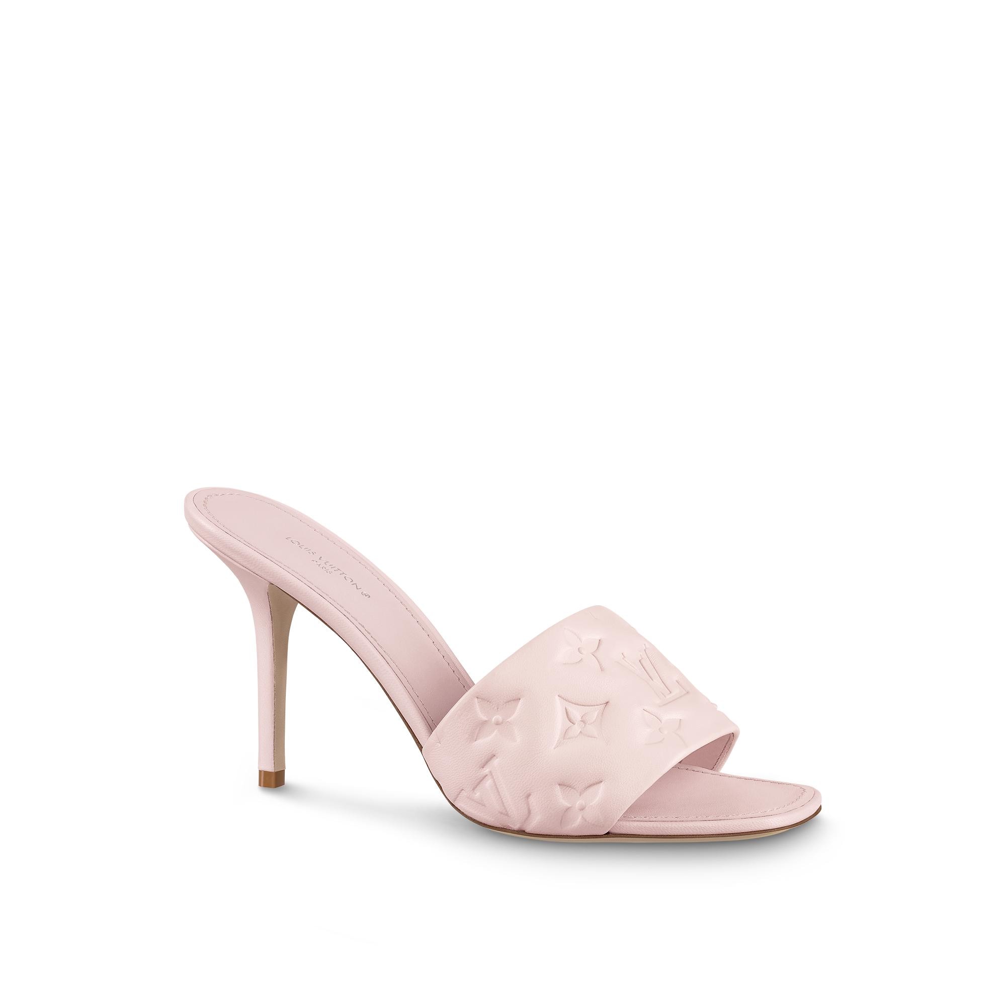 Louis Vuitton® LV Isola Flat Mule Pink. Size 39.5 in 2023
