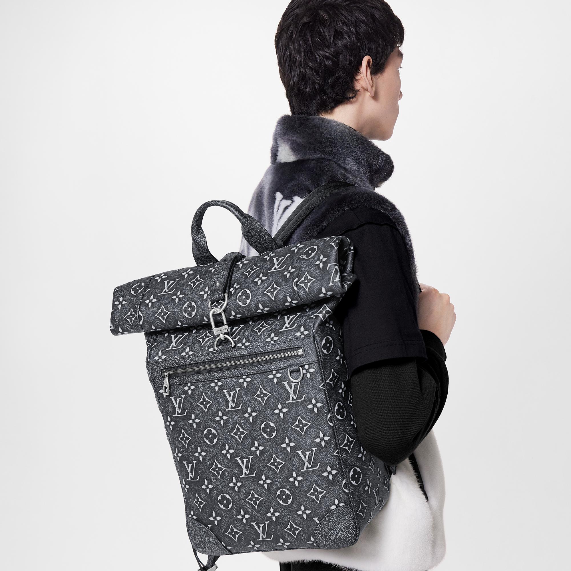 Louis Vuitton Roll Top Backpack Other Leathers – Men – Bags M21359
