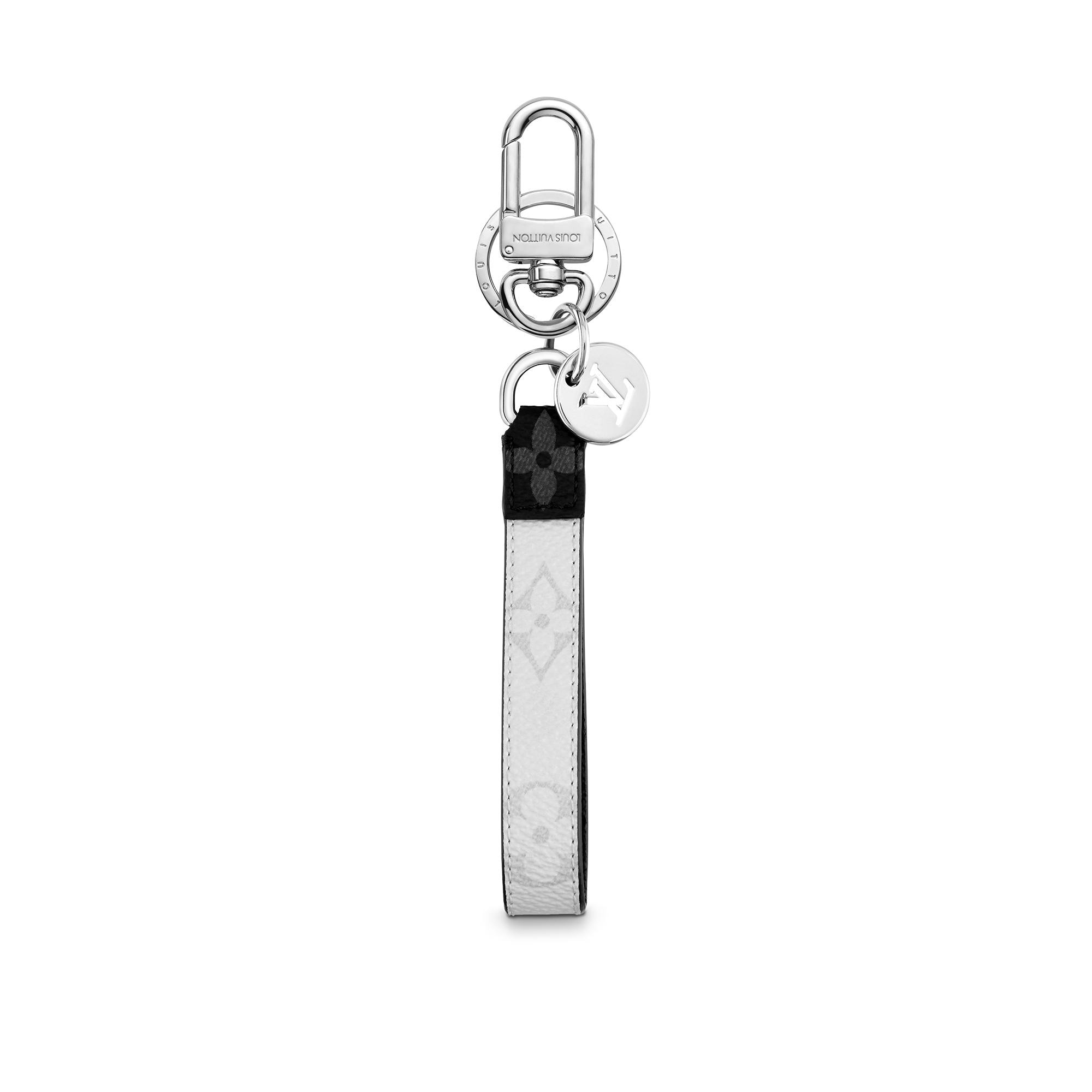 Louis Vuitton Slim Dragonne Bag Charm and Key Holder in White – Accessories M64168