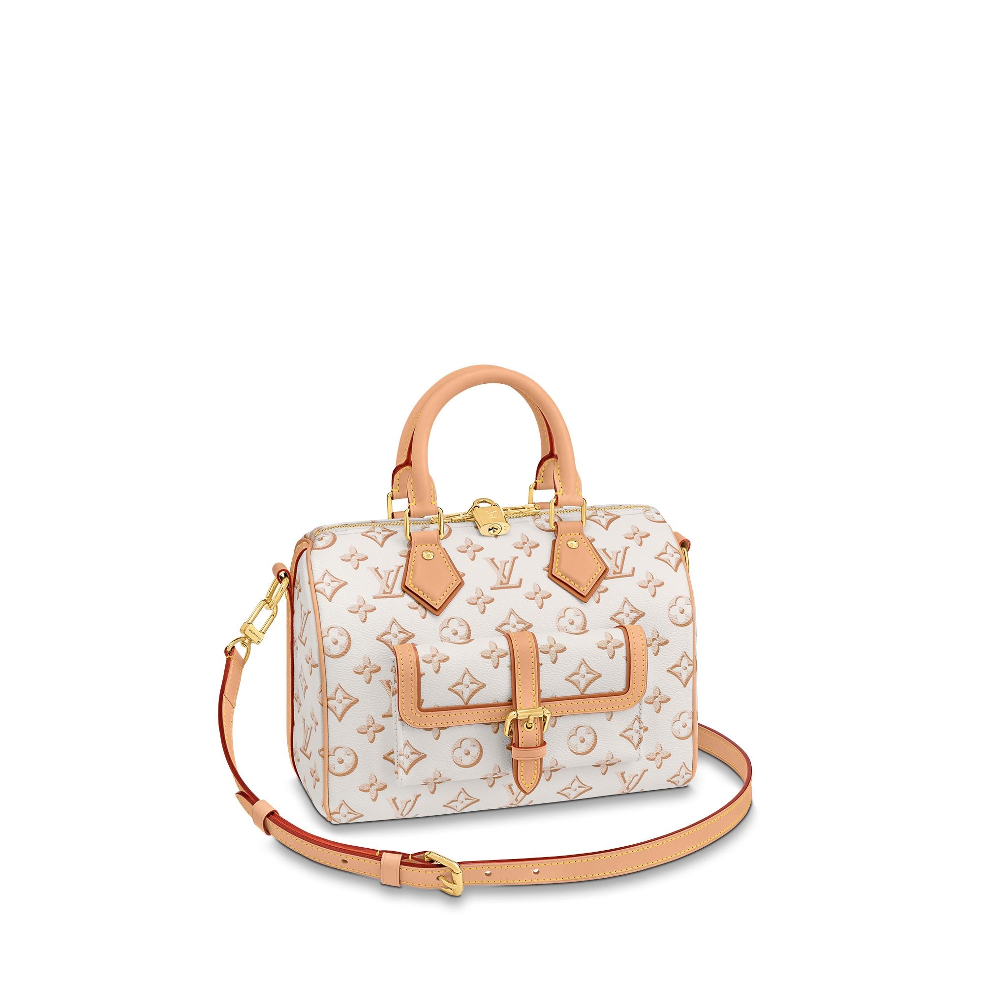 Louis Vuitton Speedy Bandoulière 25 – Women – Handbags M20919 Beige Clair
