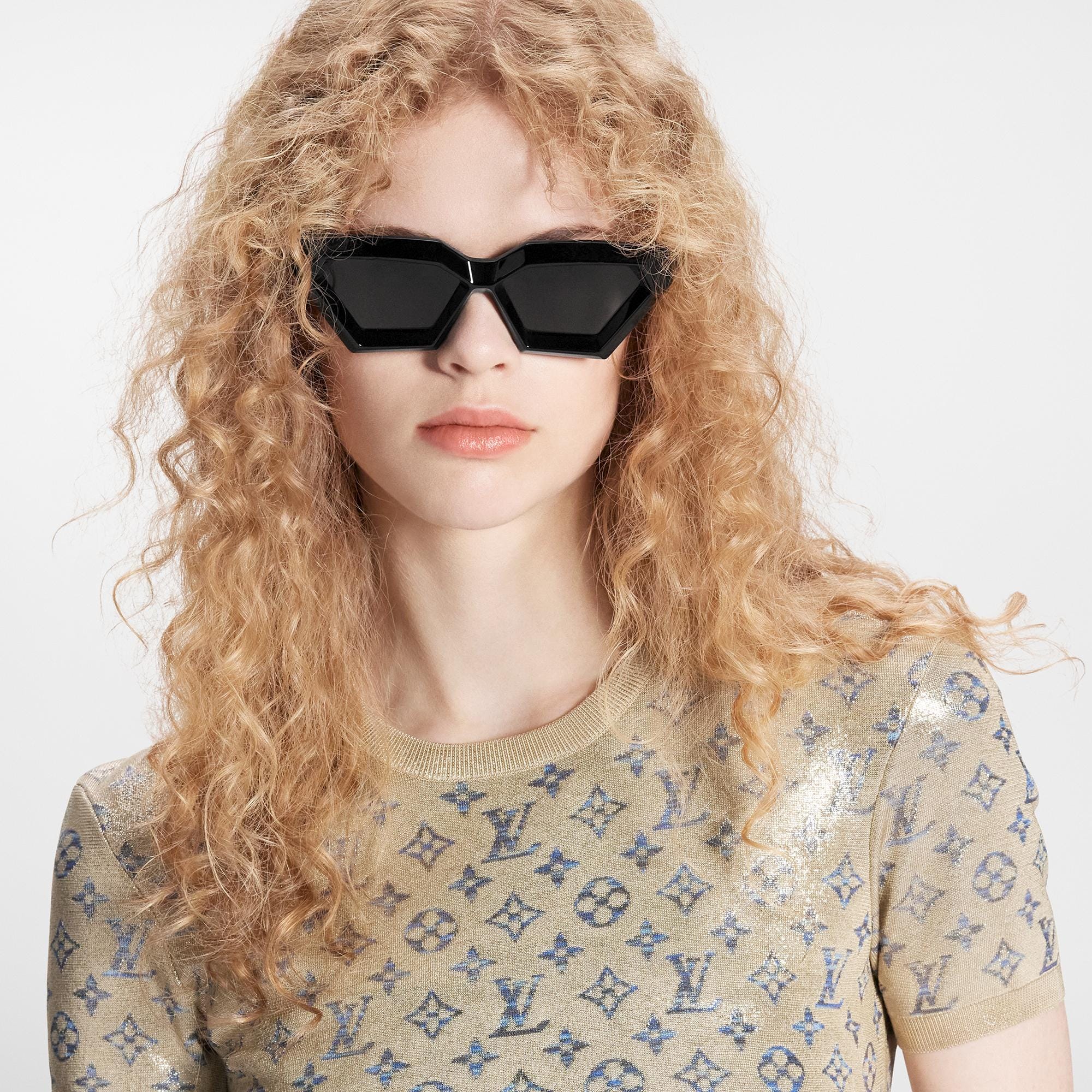 Louis Vuitton The LV Cut Sunglasses – Women – Accessories Z1746U Black