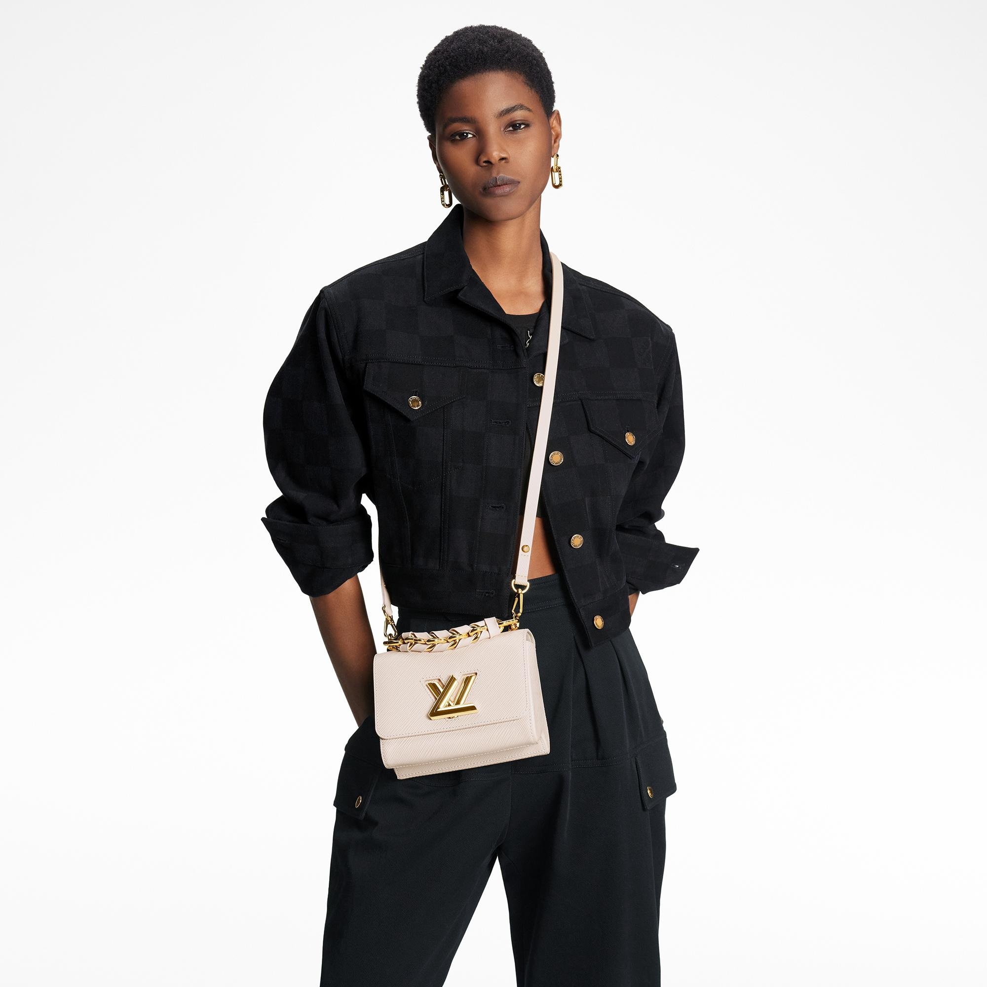 Louis Vuitton Epi grained Leather Twist PM – Women – Handbags M59852 Twist PM