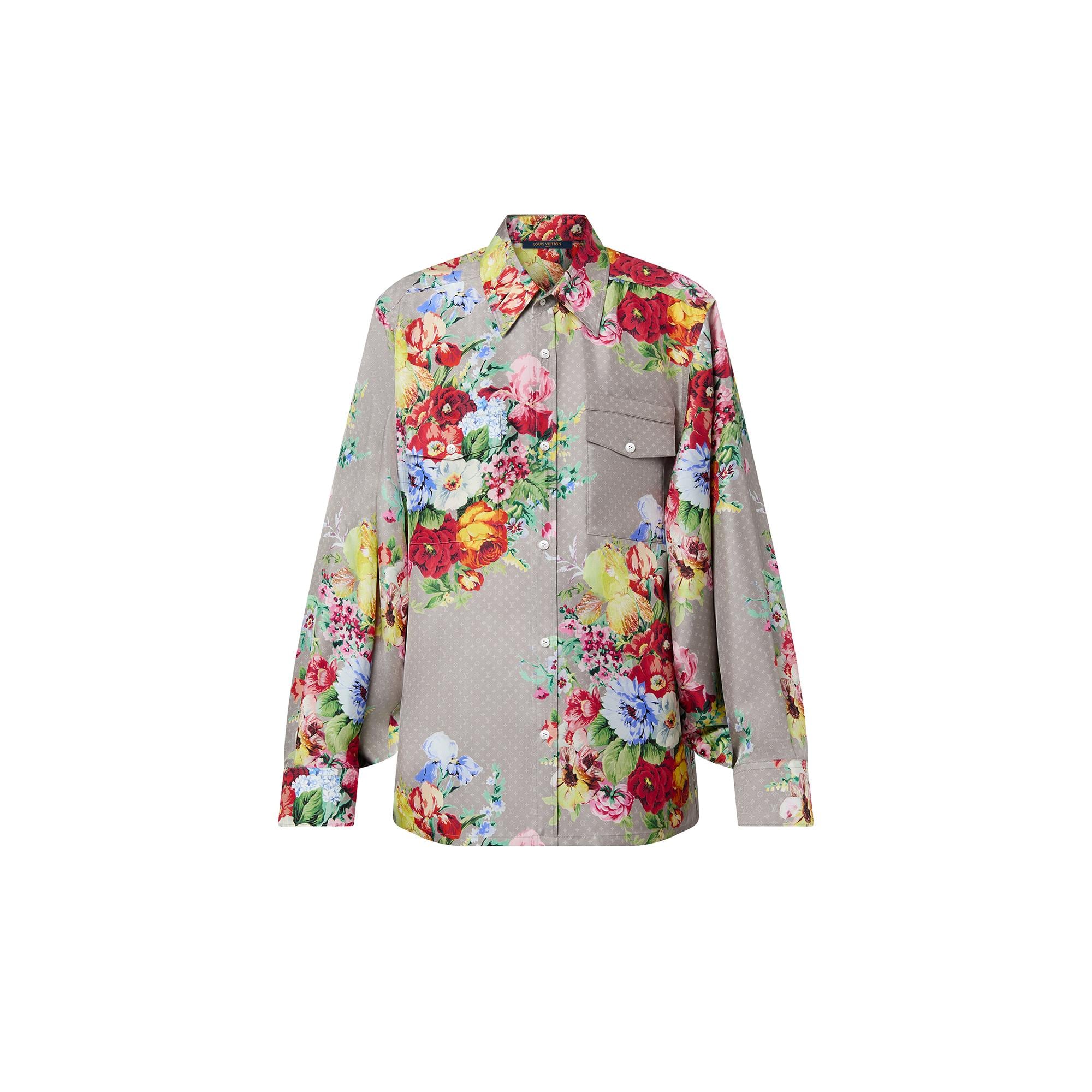 Louis Vuitton Vintage Flower Masculine Pajama Shirt – Women – Ready-to-Wear 1AALRP