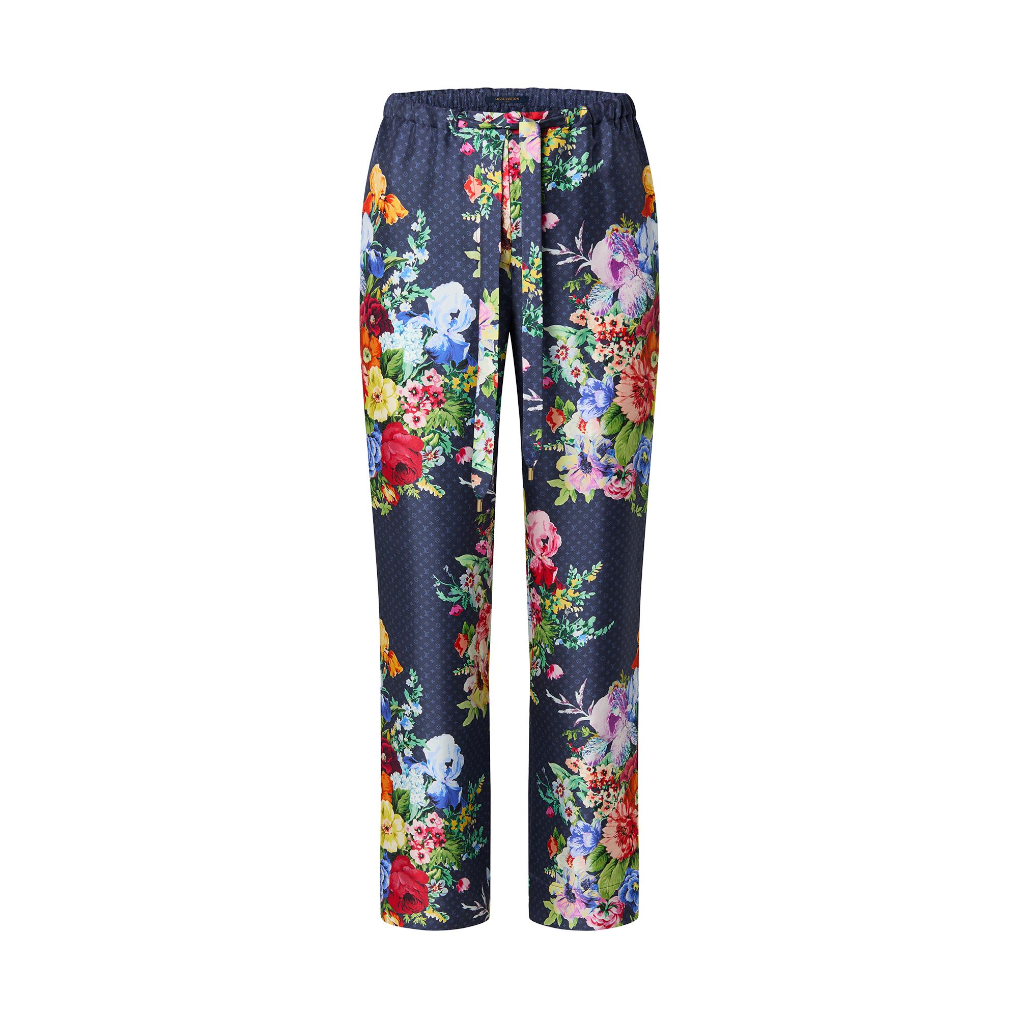 Louis Vuitton Vintage Flower Pajama Pants – Women – Ready-to-Wear 1AALUC