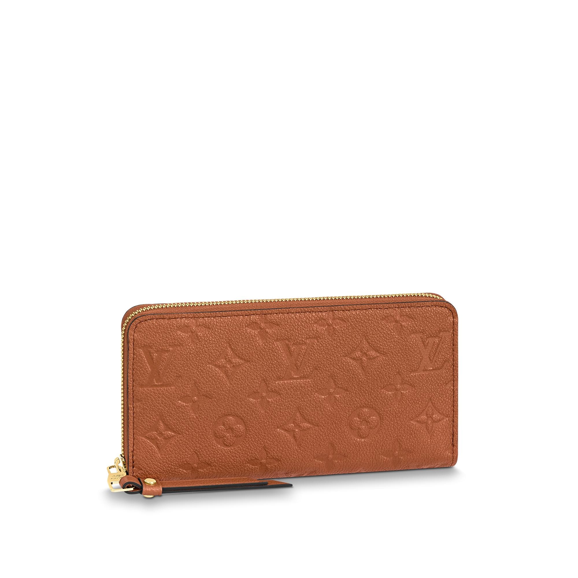 Louis Vuitton Zippy Wallet Monogram Empreinte Leather – Women – Small Leather Goods M81532 Cognac