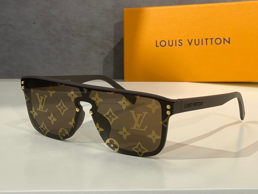 Louis Vuitton LV Waimea Sunglasses in Brown – MEN – Accessories Z1485E Z1485W