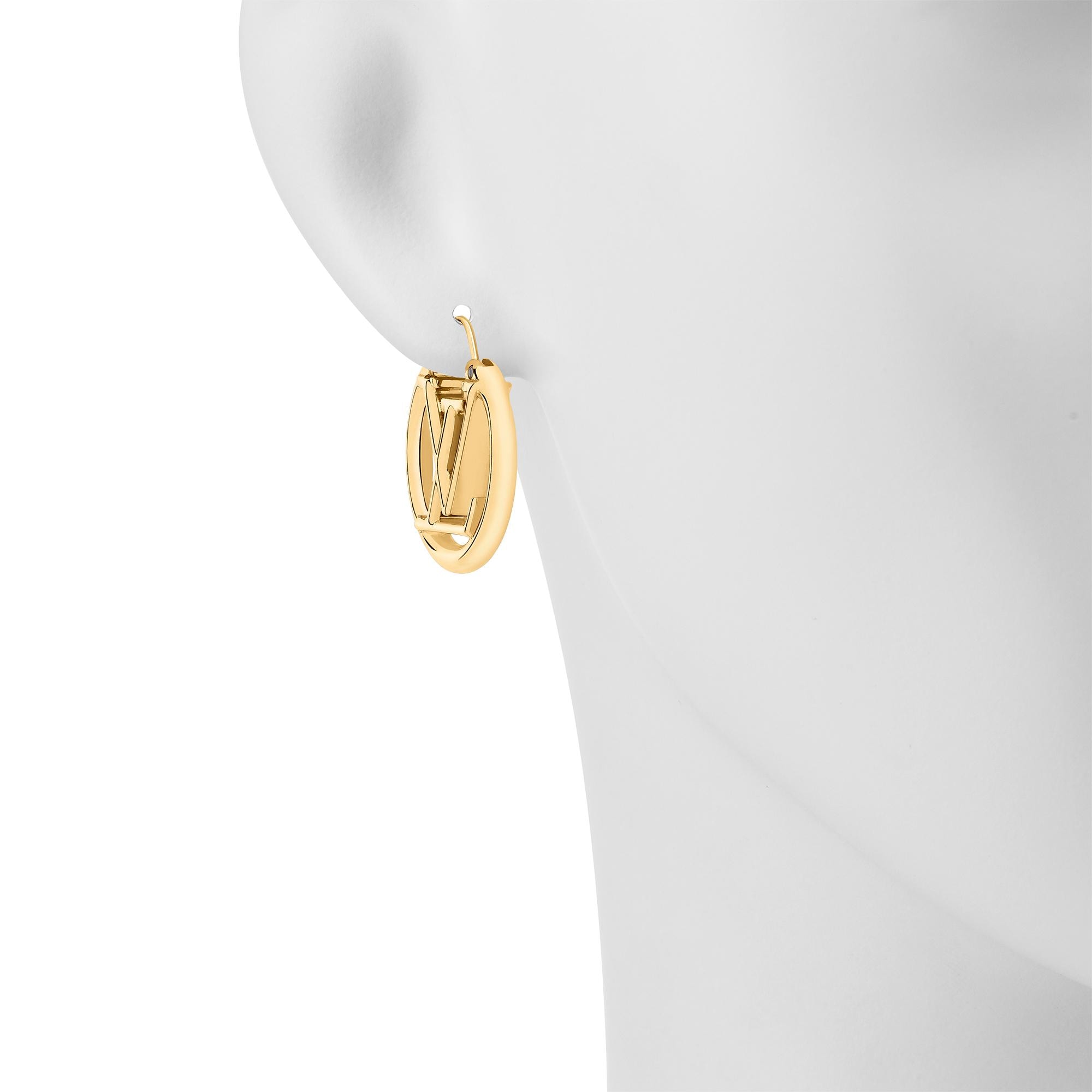 Louise earrings Louis Vuitton Gold in Metal - 35885946