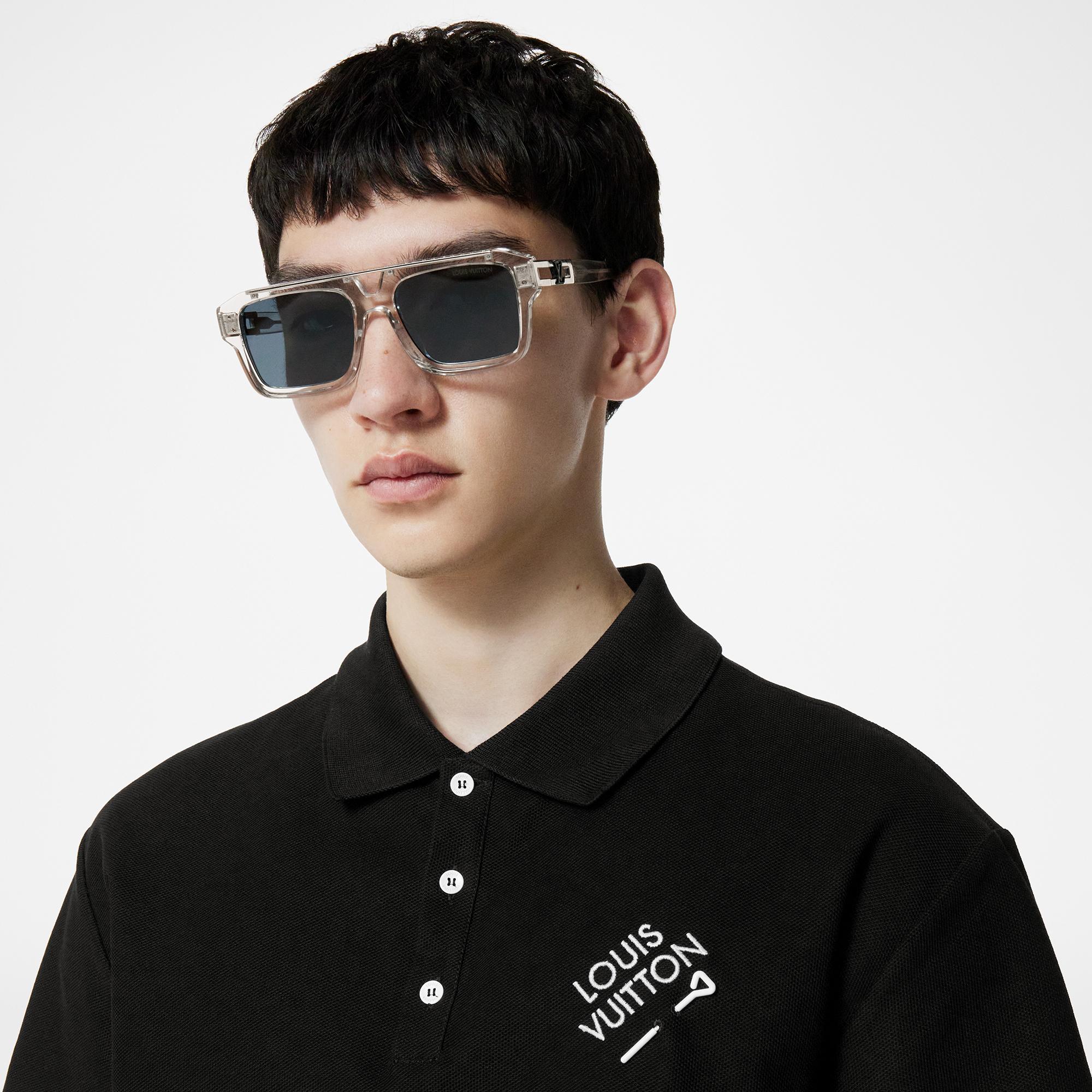 Louis Vuitton 1.1 Mascot Pilot Square Sunglasses – Men – Accessories Z1802W TRANSPARENT