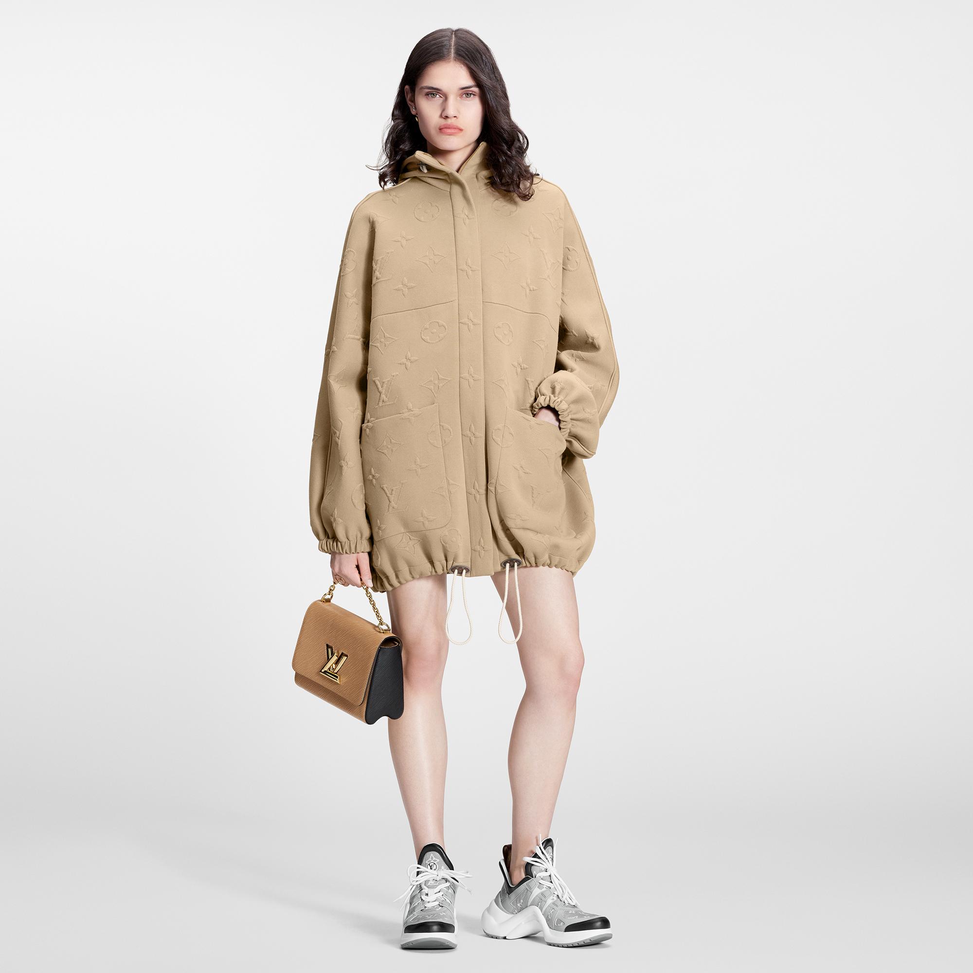Louis Vuitton 3D Monogram Parka Hoodie – Women – Ready-to-Wear 1AAKN8 S