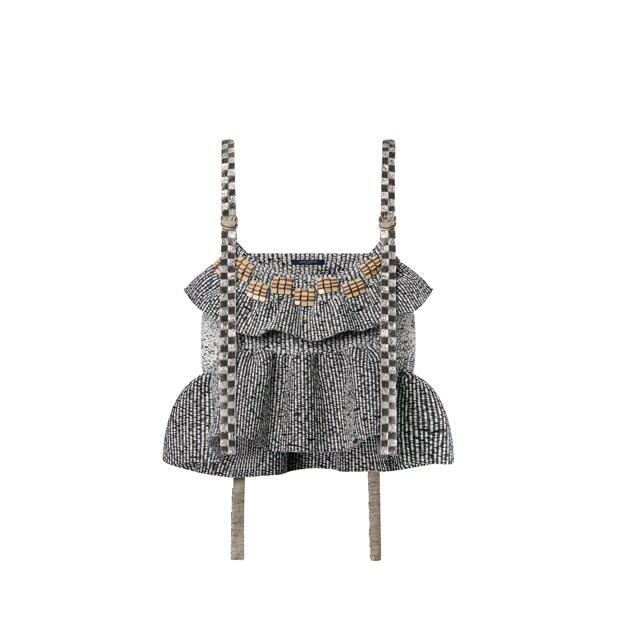 Louis Vuitton Checkerboard Strap Crop Top – Women – Ready-to-Wear 1AAYRH