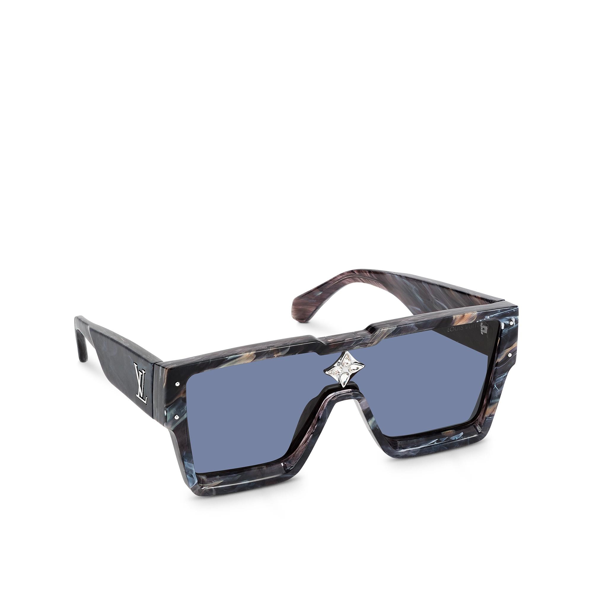 Louis Vuitton Cyclone Grey Marble Sunglasses – Men – Accessories Z1789E