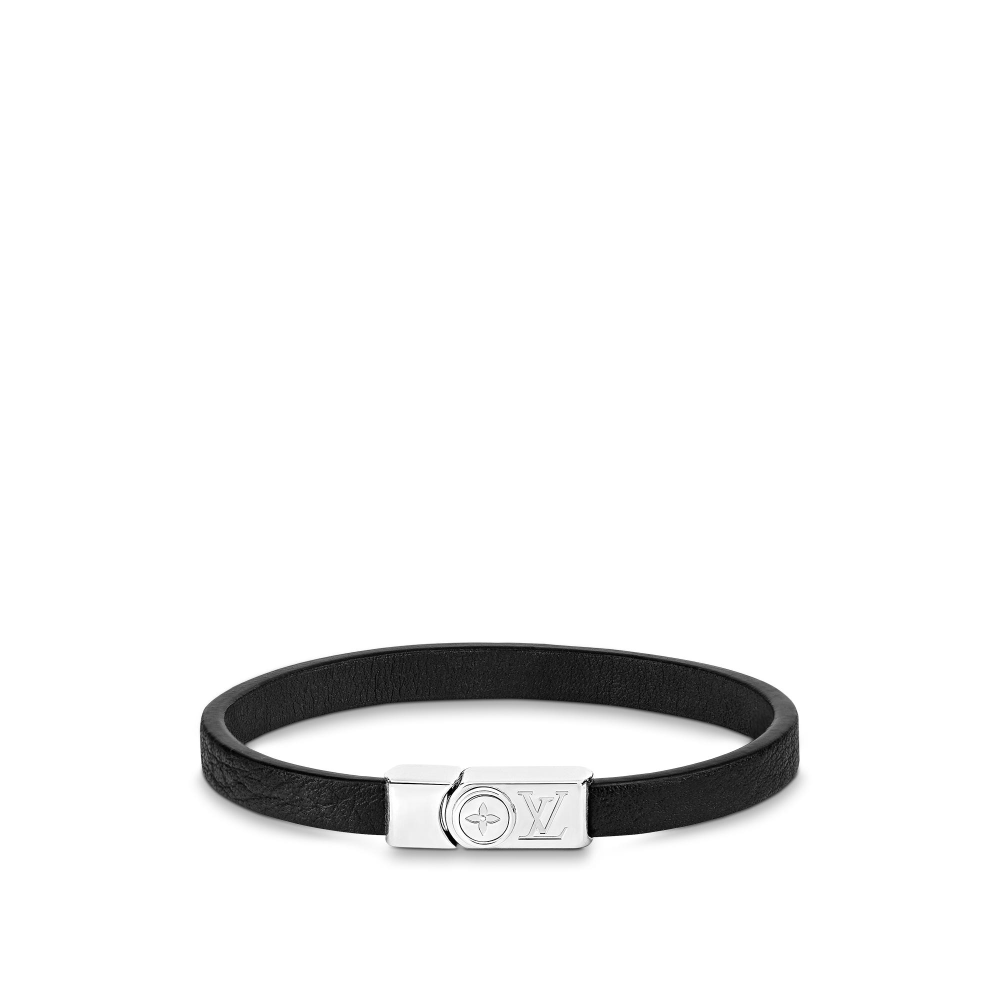 Louis Vuitton Flower Edge Bracelet Other Leathers – Men – Accessories M8071E Black