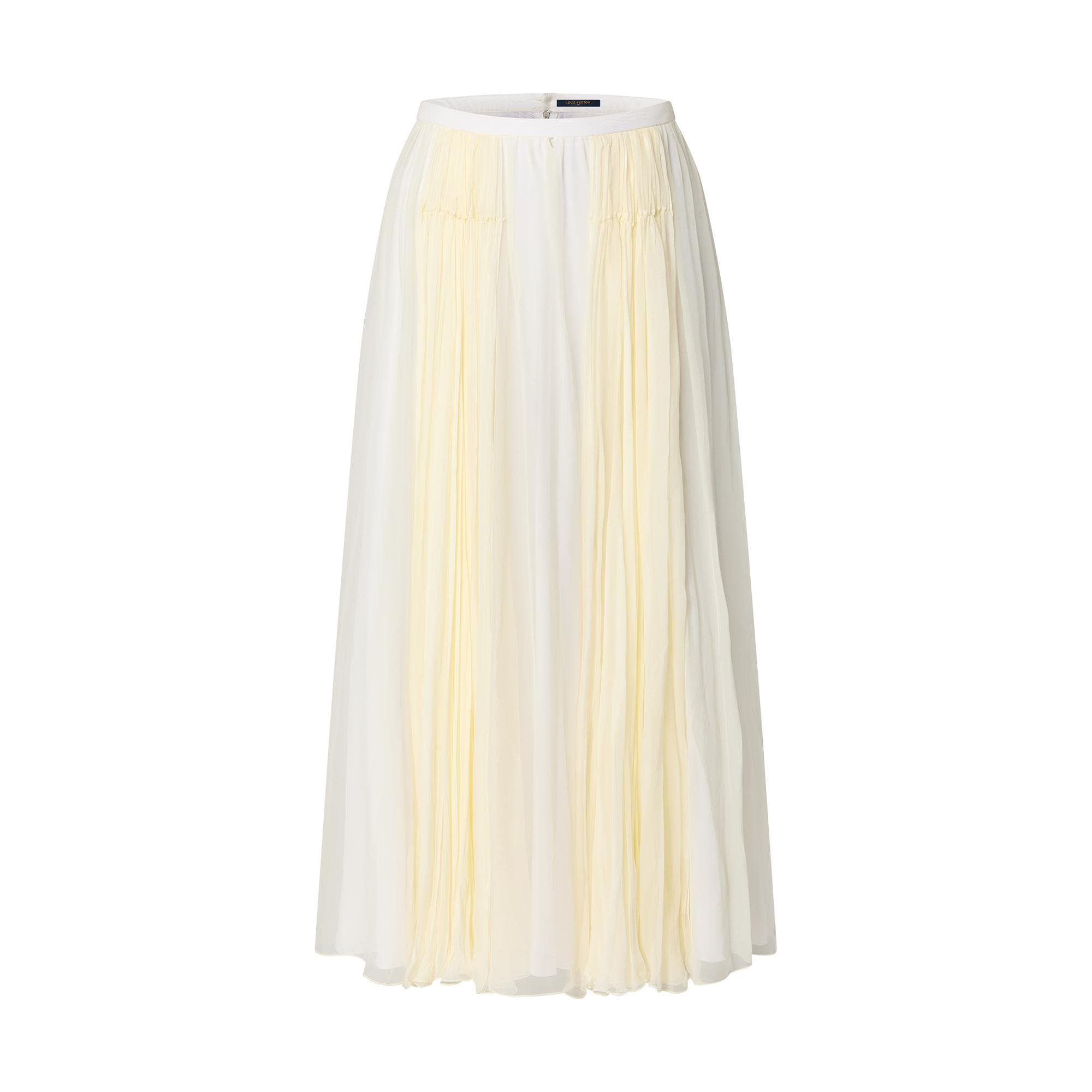 Louis Vuitton Fluid Silk Chiffon Midi Skirt – Women – Ready-to-Wear 1AAMNT