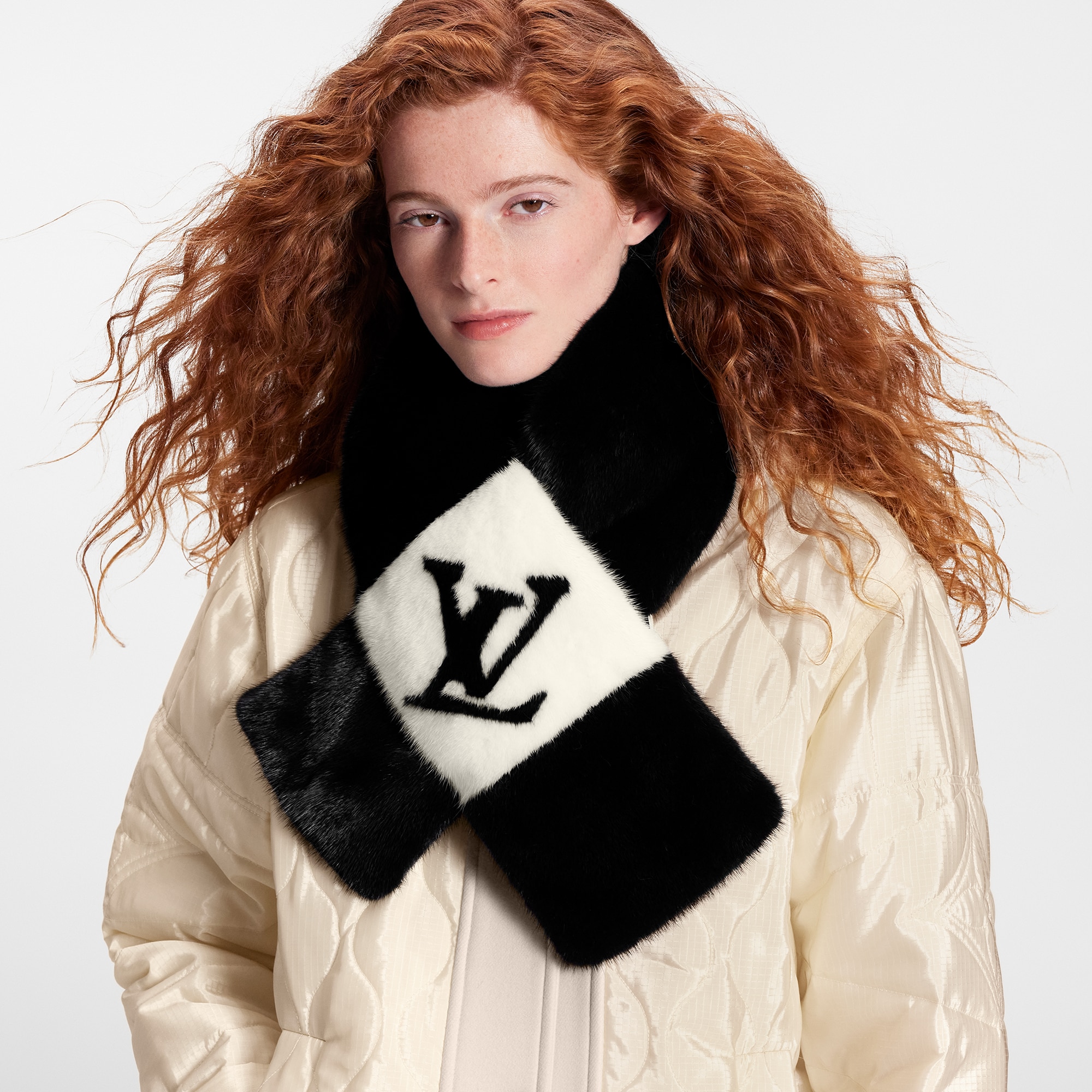 Louis Vuitton Gogram Fur Scarf – Women – Accessories M77866