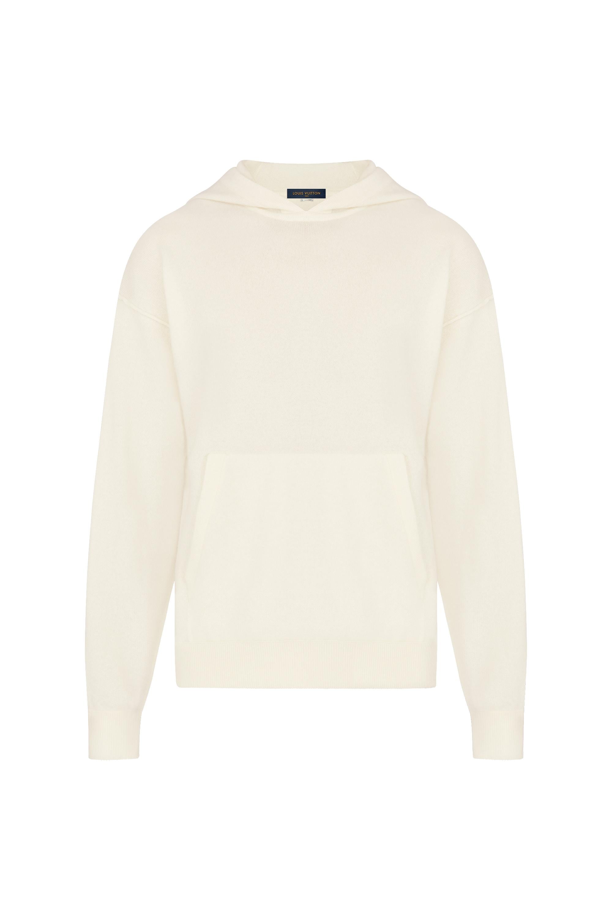 Louis Vuitton INSIDE OUT CASHMERE HOODIE – Men – Ready-to-Wear 1A5CJX Milk White